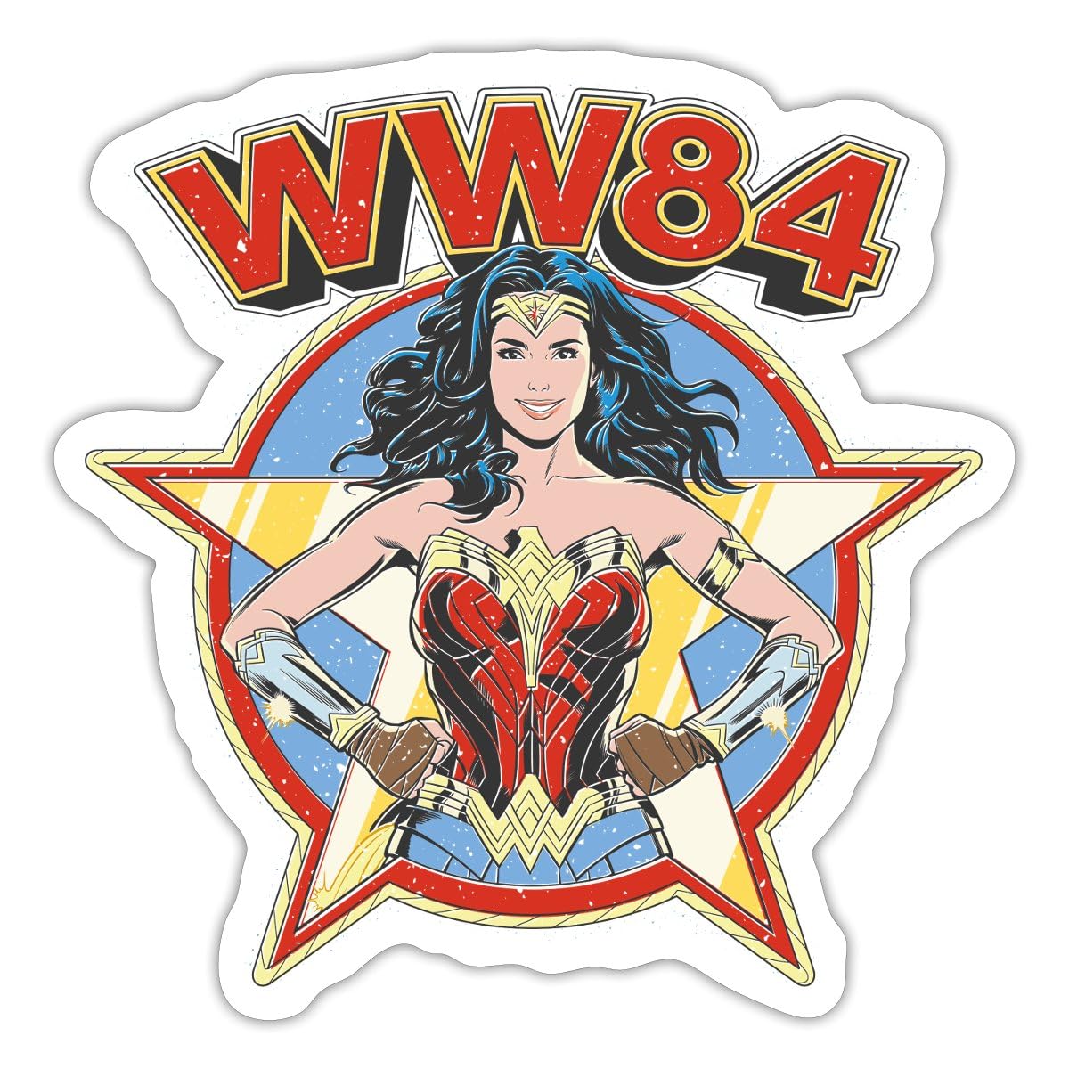 Spreadshirt DC Comics Wonder Woman Logo Mit Sternchen