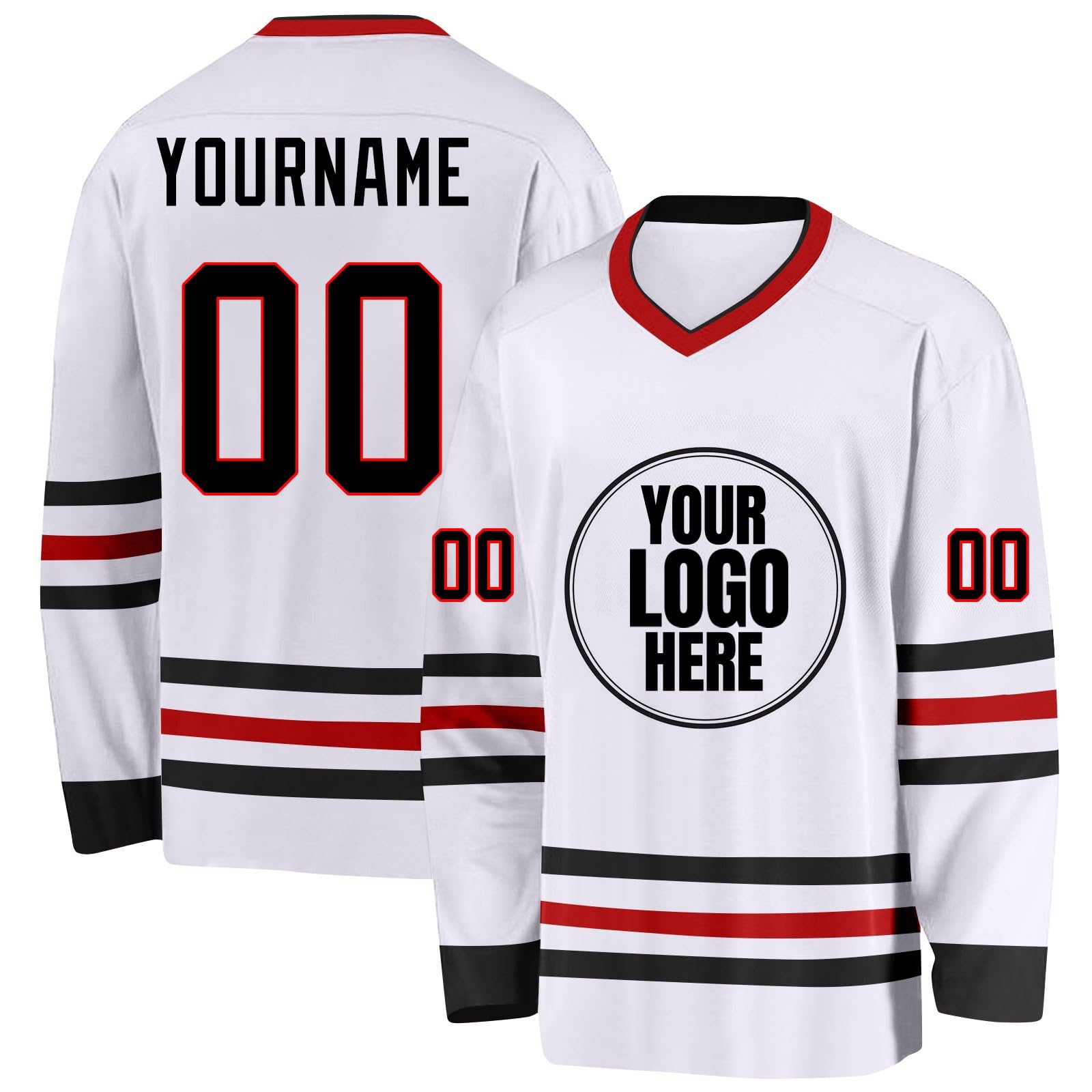 Camisetas de Hockey Personalizadas para Hombres, Mujeres, Adolescentes y Niños