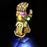 LED Light for Lego-76191 Marvel Infinity Gauntlet Building Blocks Model (Lego Set NOT Included)