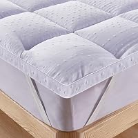 Bedecor 3D Topper Matrimoniale 180x200cm, Topper Materasso Matrimoniale di Microfiber