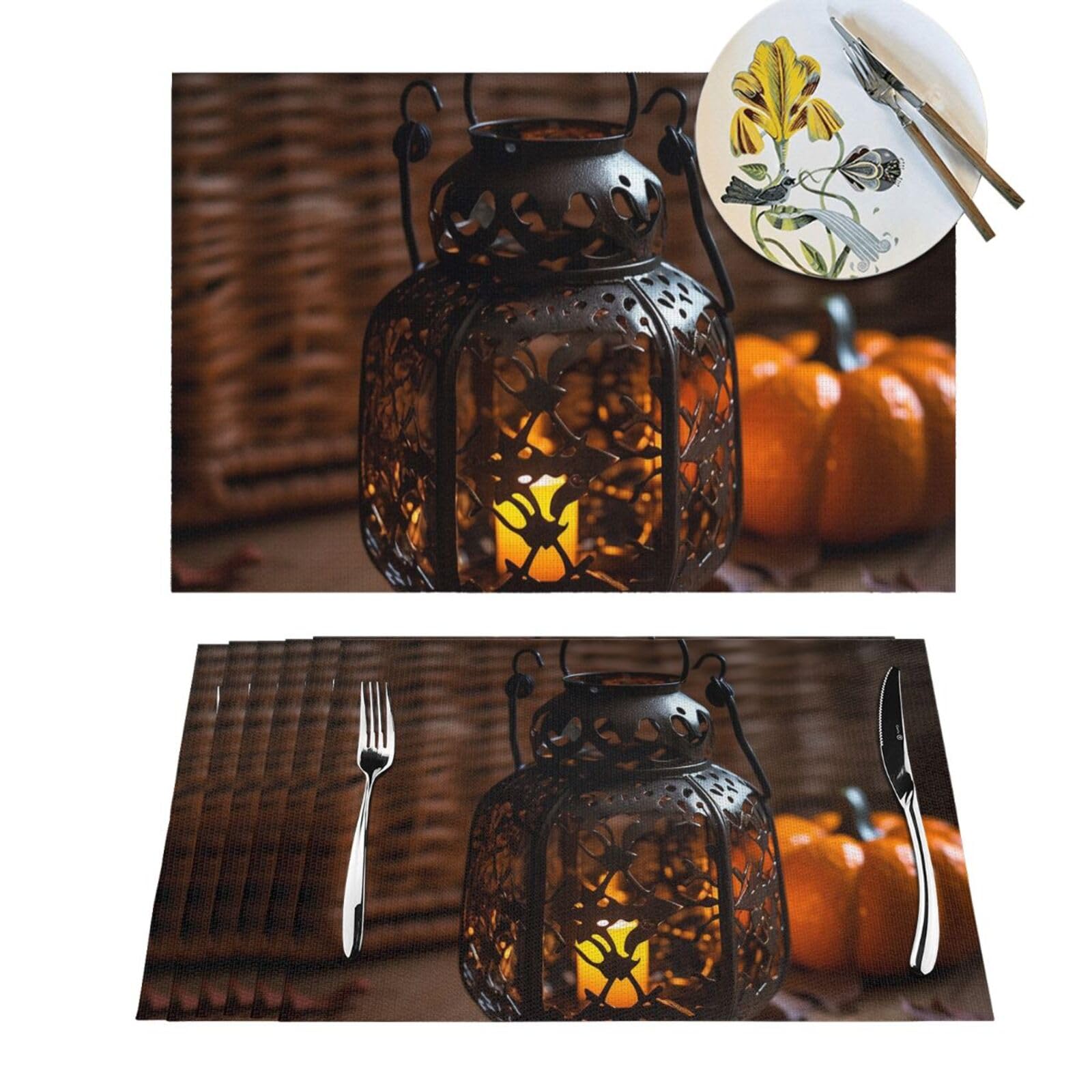 Set de table pour table à manger et pique-nique chic pour habiller vos repas en famille