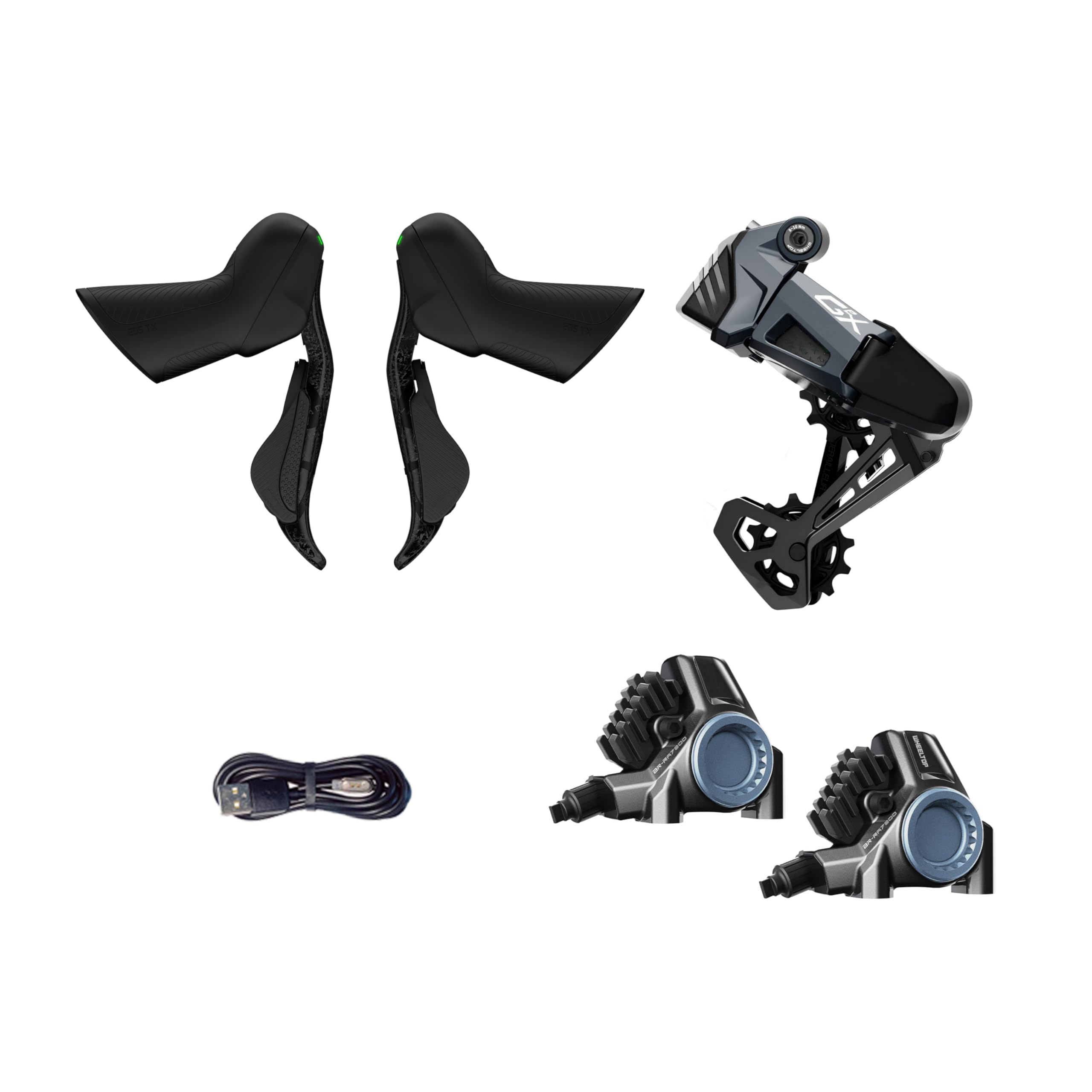 Wheeltop EDS-GeX Wireless Electronic Shifter/Derailleur for Gravel