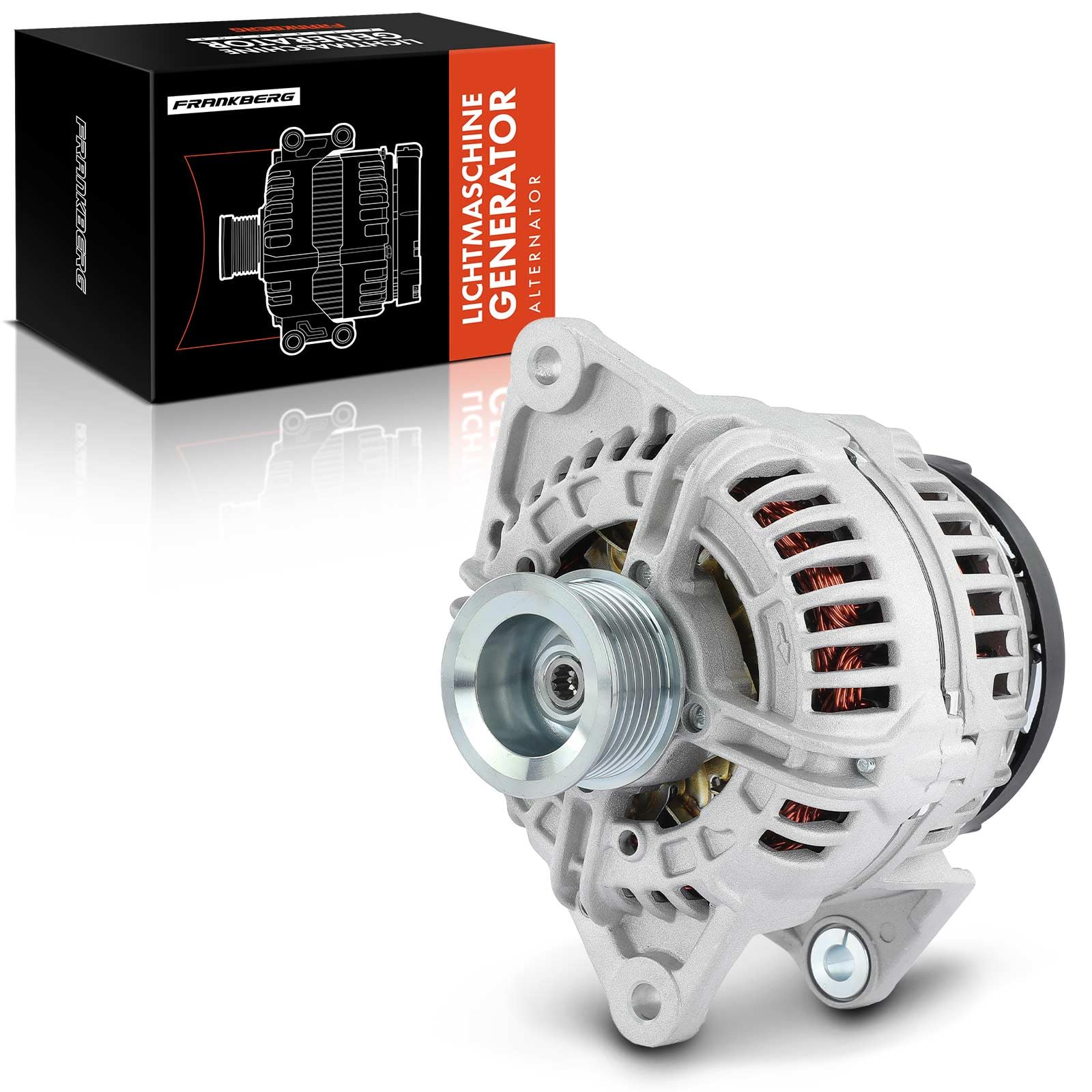 Frankberg Lichtmaschine Generator Kompatibel mit Ducato Bus 250 290 2.3L 2006-2014 Ducato Kasten 250 2.3L 2006-2014 Ducato Pritsche/Fahrgestell 250 290 2.3L 2006-2014 Replace# 504204172
