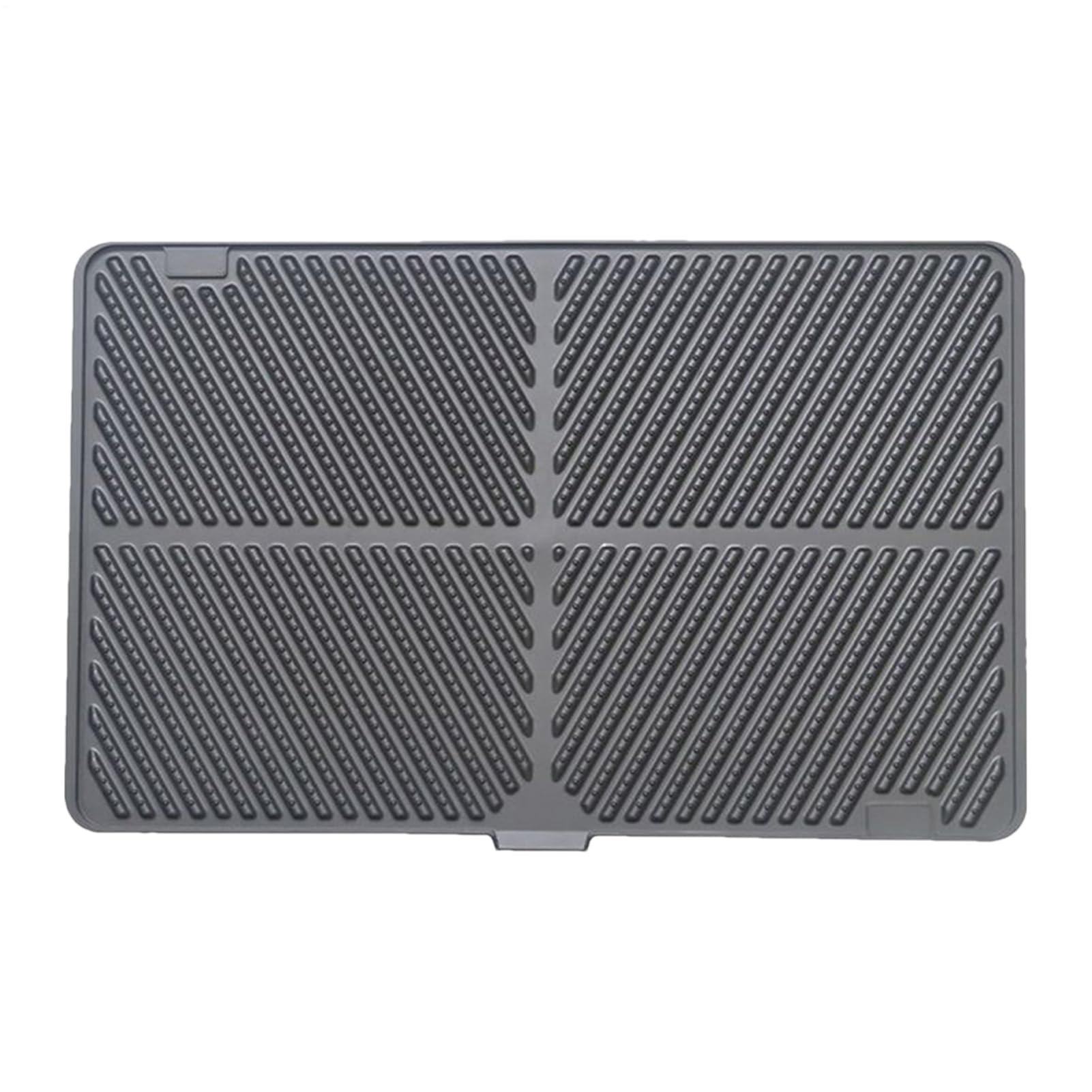 Tapis anti-fuites de litière pliable pour stopper les grains sur le sol du salon