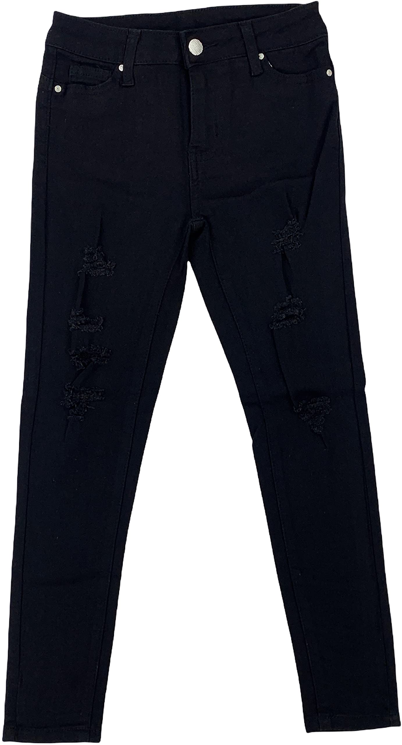 ToBeInStyle Girl’s Denim Easy Styling Classic Timeless Everyday Jeans Zip-Up Closure