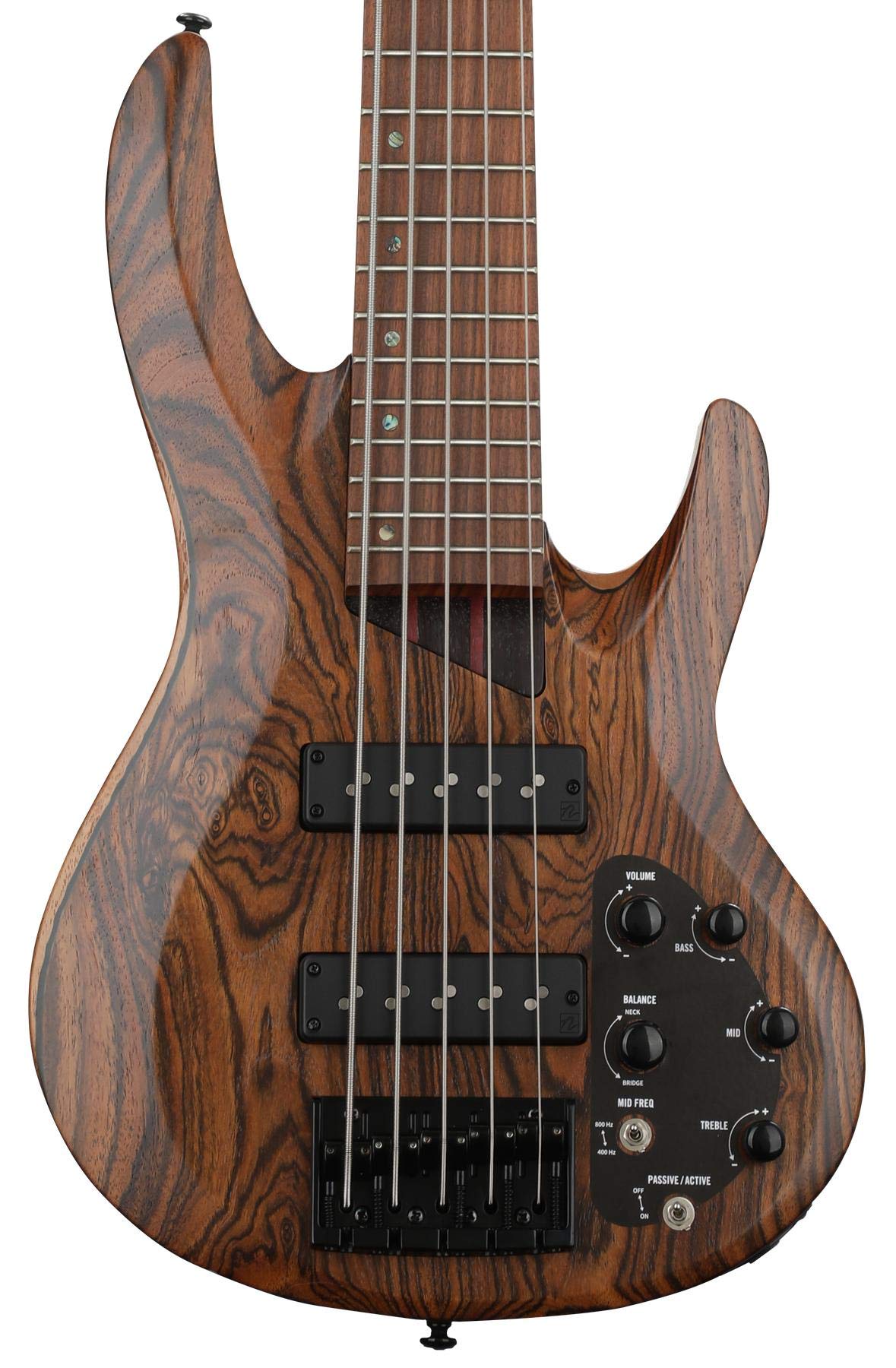 ESP LTD B-1005 Bass Guitar - Natural Satin