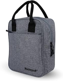Home Puff Lunch Bags for Women & Men, Tiffin Lunch Bag for Office/College/School, Bottle Holder, Lightweight, Durable Hand... Price In India
