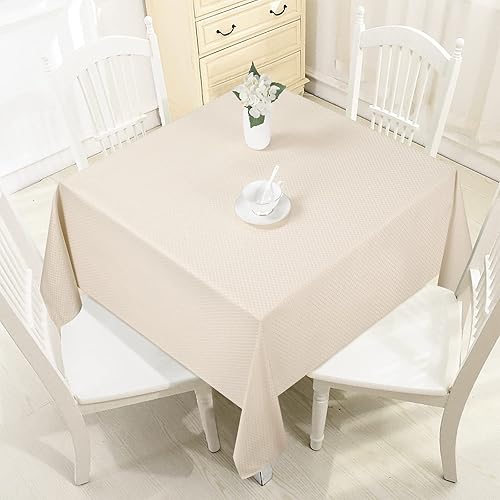 Miniatura 180 de JUCFHY - Mantel rectangular marroquí de tela jacquard a prueba de derrames y resistente al agua y al aceite, mantel decorativo para uso exterior e