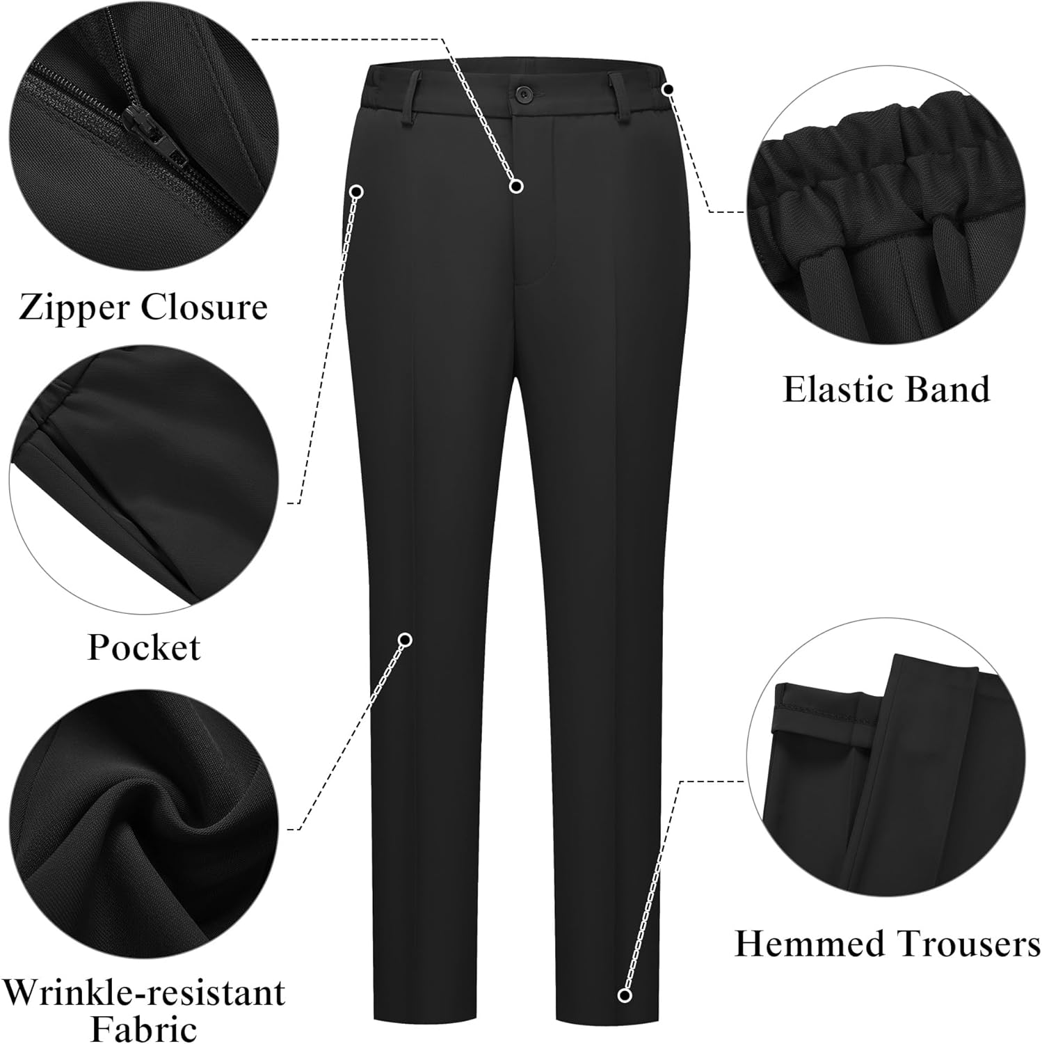 Women's 2 Piece Suit Professional Slim Fit One Button Dressy Blazer Pants Suit Set Business Casual Outfits for Work Office