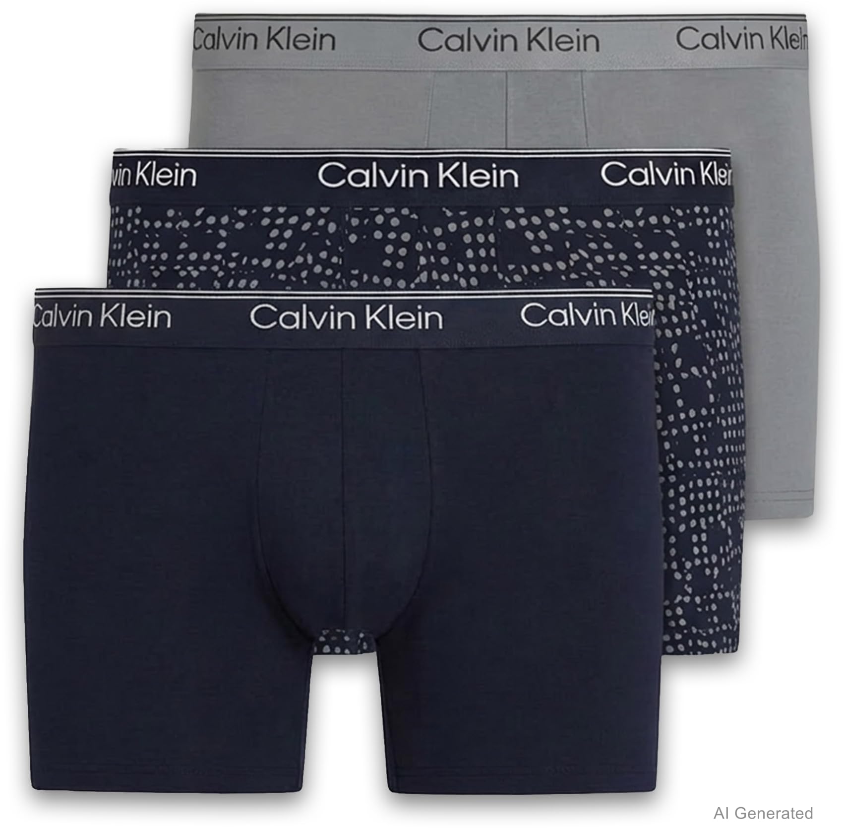 Calvin Klein Herren Boxer Brief 3pk Lv00nb4410 Retroshorts