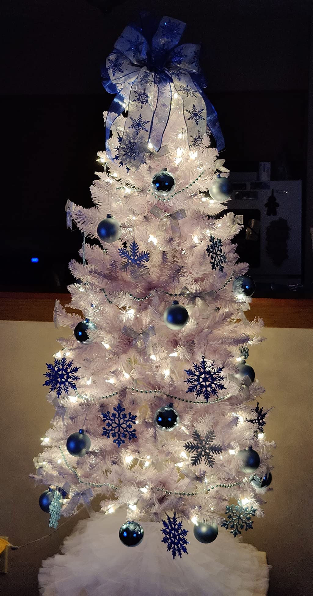 23/mo Finance HOMAKER 7ft White Christmas Tree, Fraser Fir Pencil