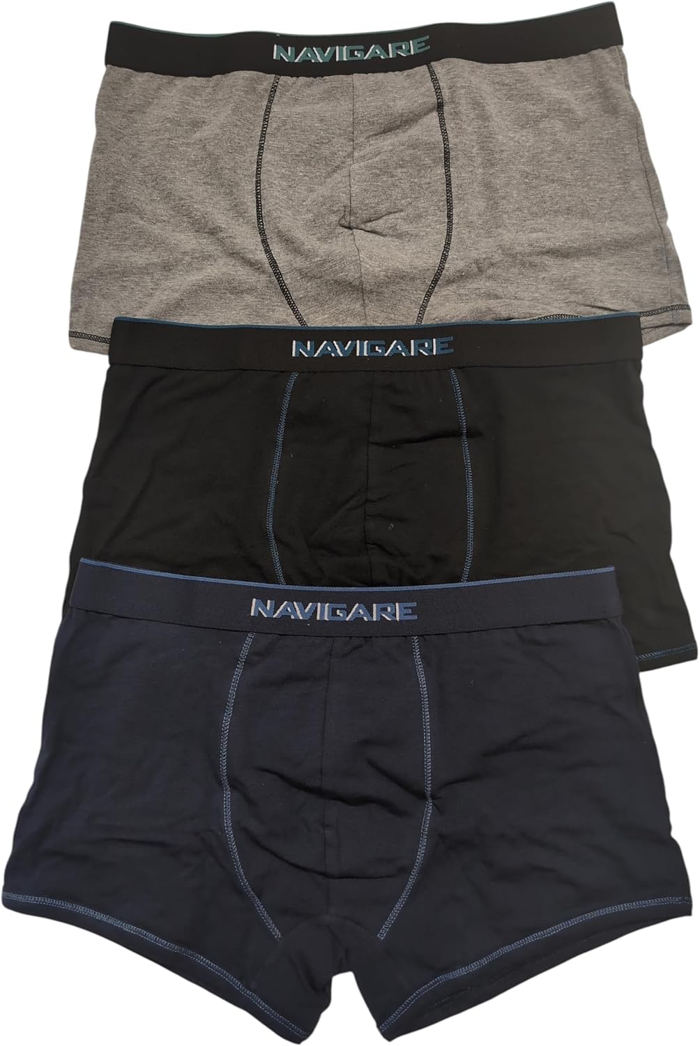 Navigare 6 Pezzi Boxer Uomo In Tessuto Elasticizzato – Intimo Morbido Con Varie Fantasie – Taglia Unica (21033Z)