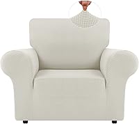 Vista 76 de LURKA Fundas Elásticas para Silla Sofá de 1 Pieza Cubiertas de Sofá para Protector de Muebles Sofá Cubiertas Completas con Parte Inferior Elástica