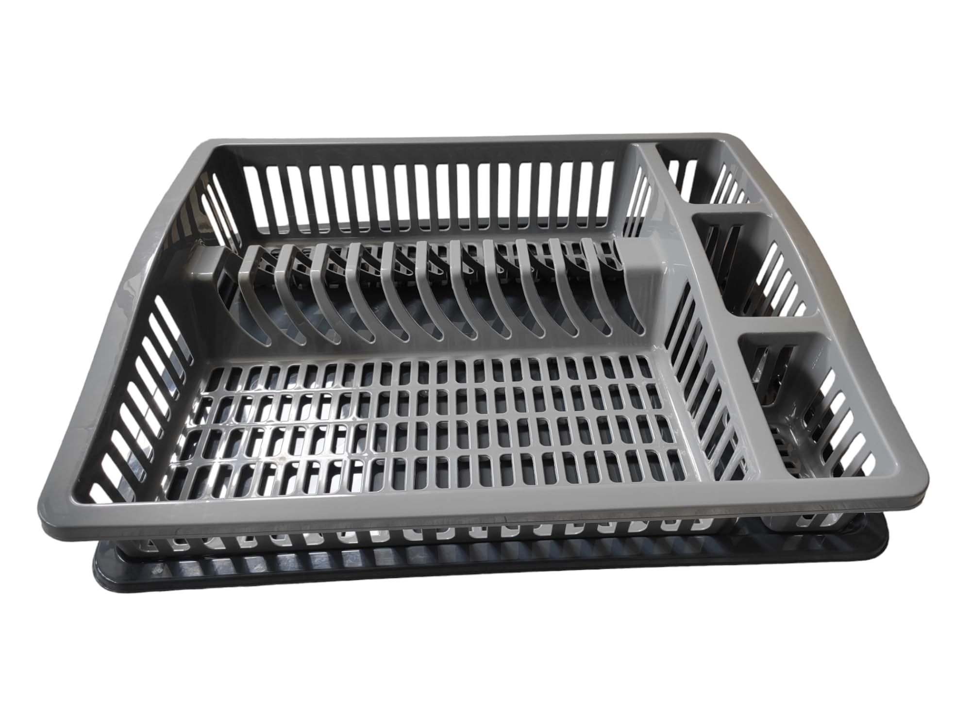 Savealot Grey Dish Drainer Rack (Grey)