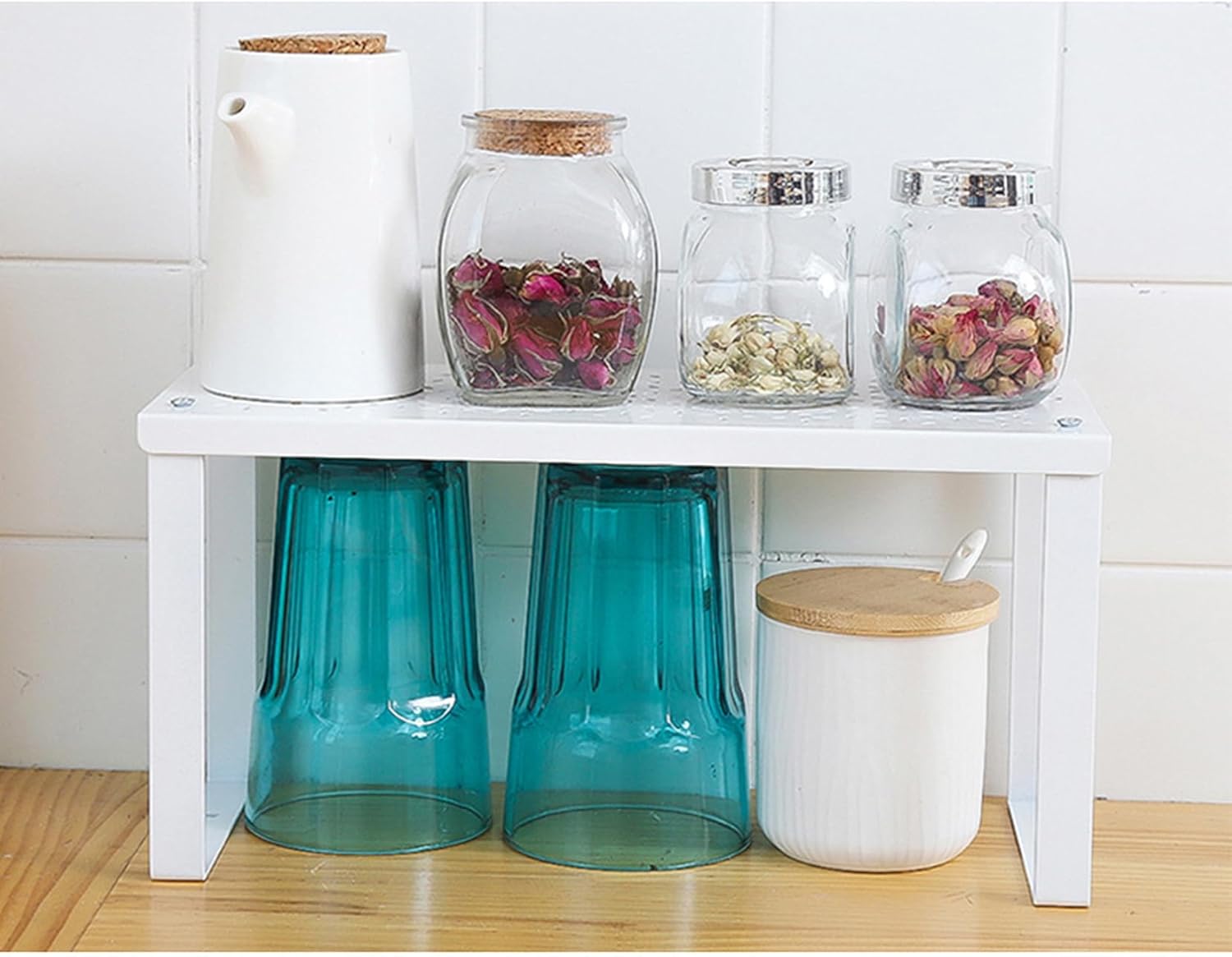 キッチンコーナーラック 5層 防錆加工 多機能 5層キッチンコーナー