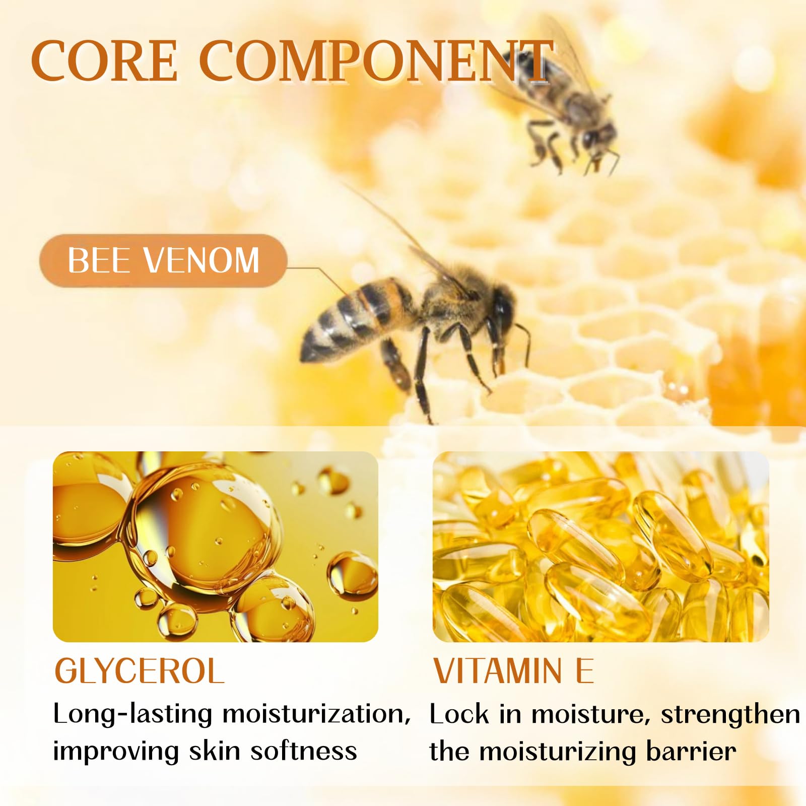 Bee Venom Firming Body Oil for Saggy Skin Skin Tightening & Lifting - Image 2