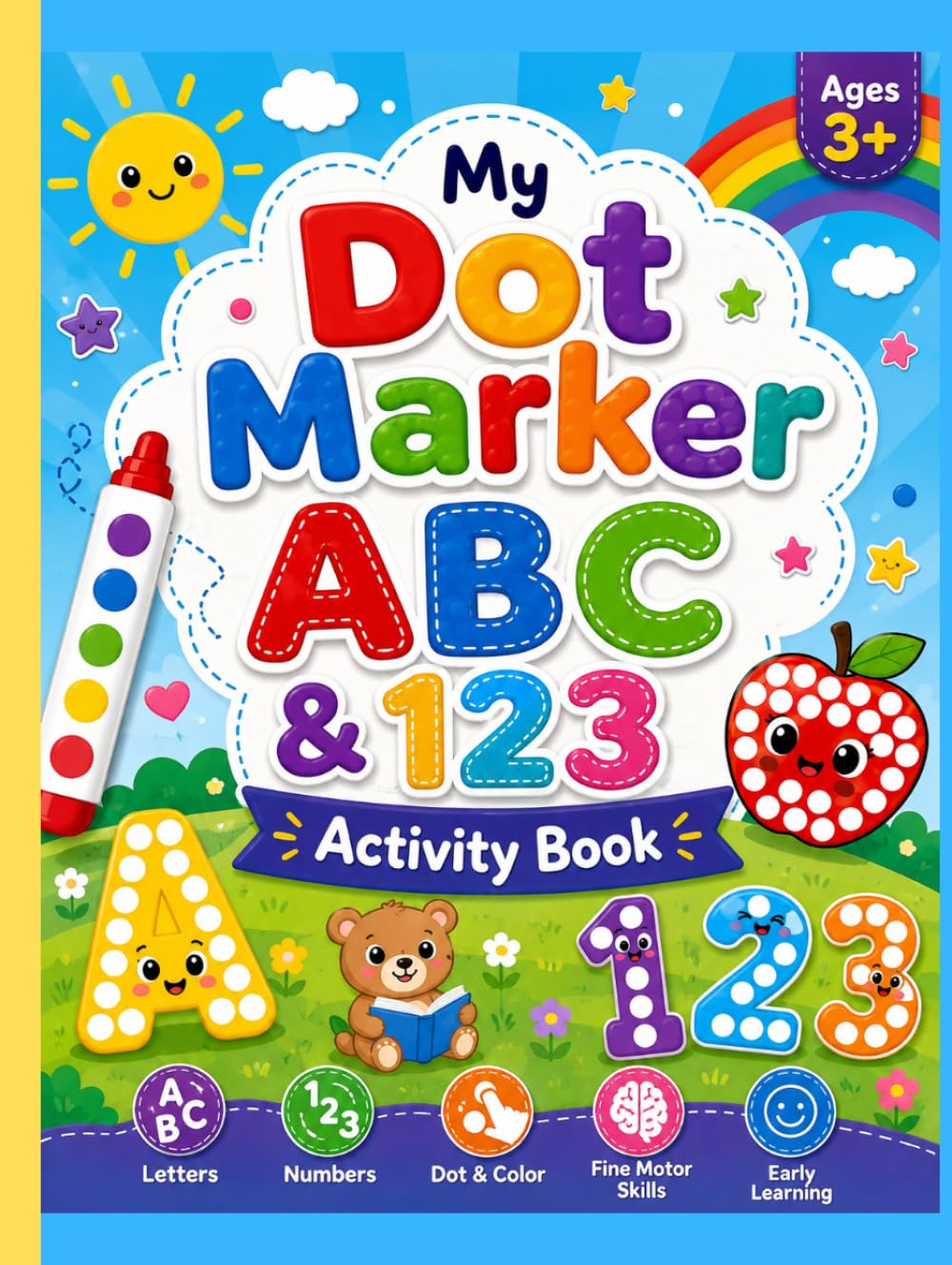 My Dot Marker ABC & 123 Activity Book