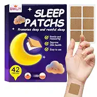 Sleep Patches for Adults, 42 Patches Sleep Patche, Natural Plant Based, Refreshed | Long-Lasting Night Comfort for Men & Women