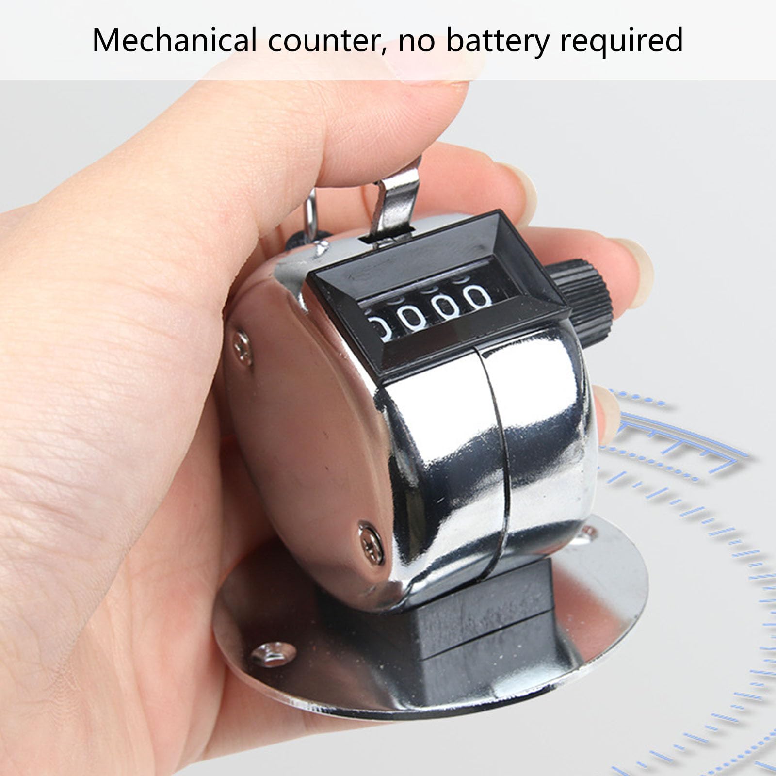 Clickers - Contador de mano fácil para el pulgar, contador de clics para eventos deportivos, conteo de entradas y personas