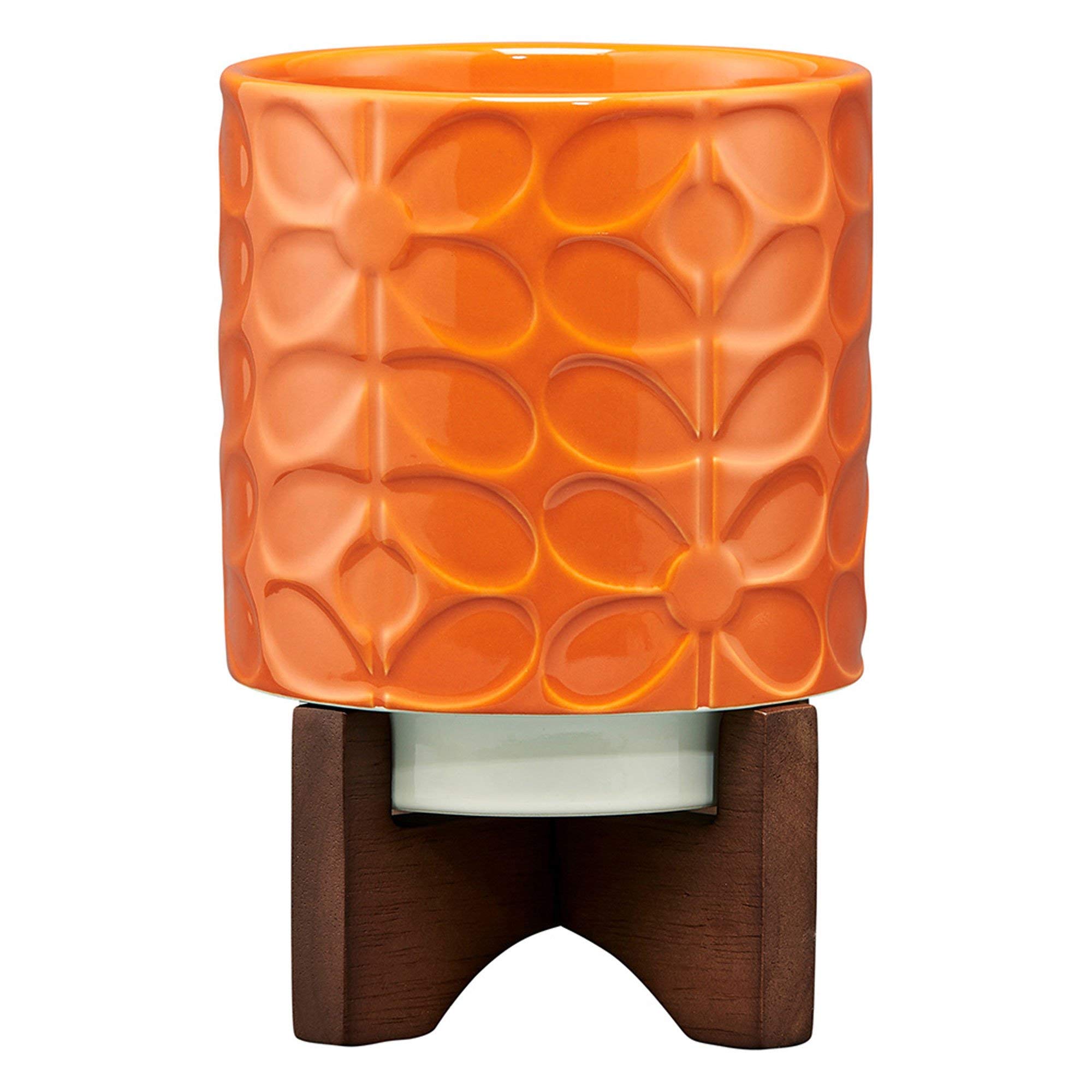 Orla Kiely Ceramic Plant Pot, Tomato, One Size