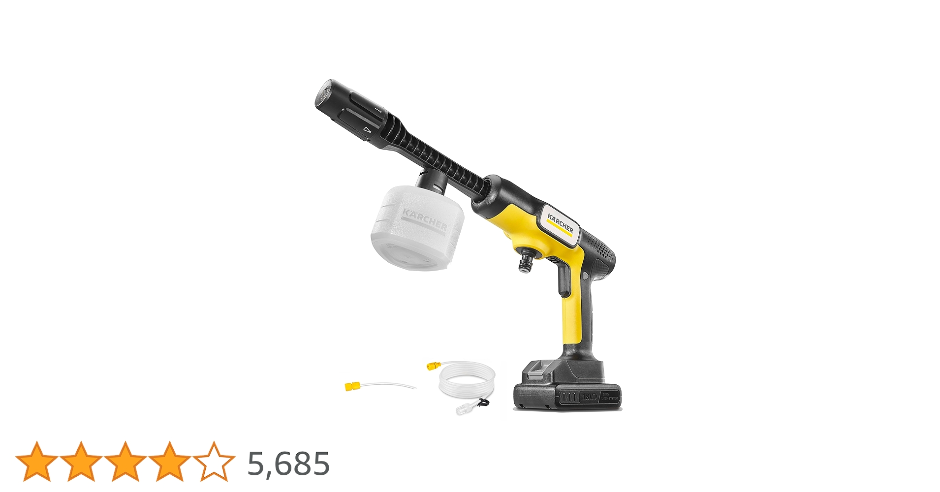 KARCHER OC 5 Handy Plus CB バスケット付き 楽天市場】【公式】ペットボトルで使える コードレス 高圧洗浄機