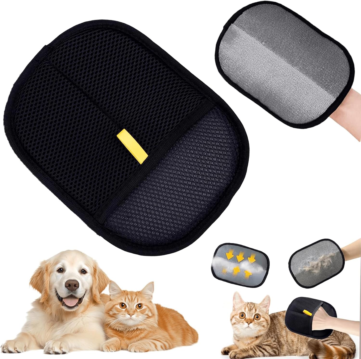 Guante Electroestático para Remover Pelo de Mascotas miniatura 1