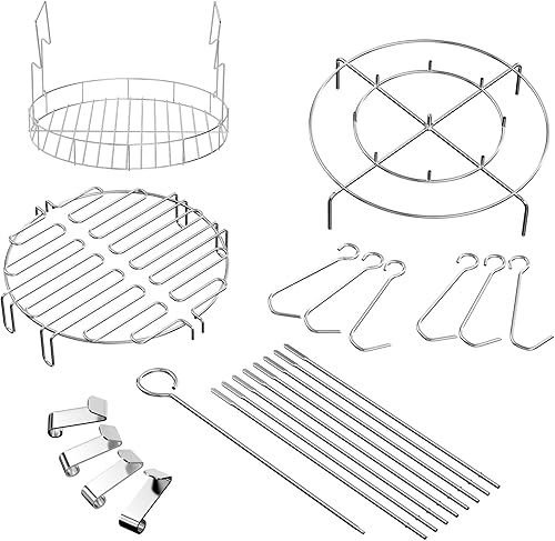 Cesta para litera, kit de accesorios de 22 piezas para Char-Broil The Big Easy 6584315P06 y 7238884P06, piezas para freidora de pavo Charbroil Big