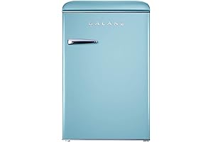 Galanz Retro Compact Refrigerator: Enhance Your Kitchen with Sophistication