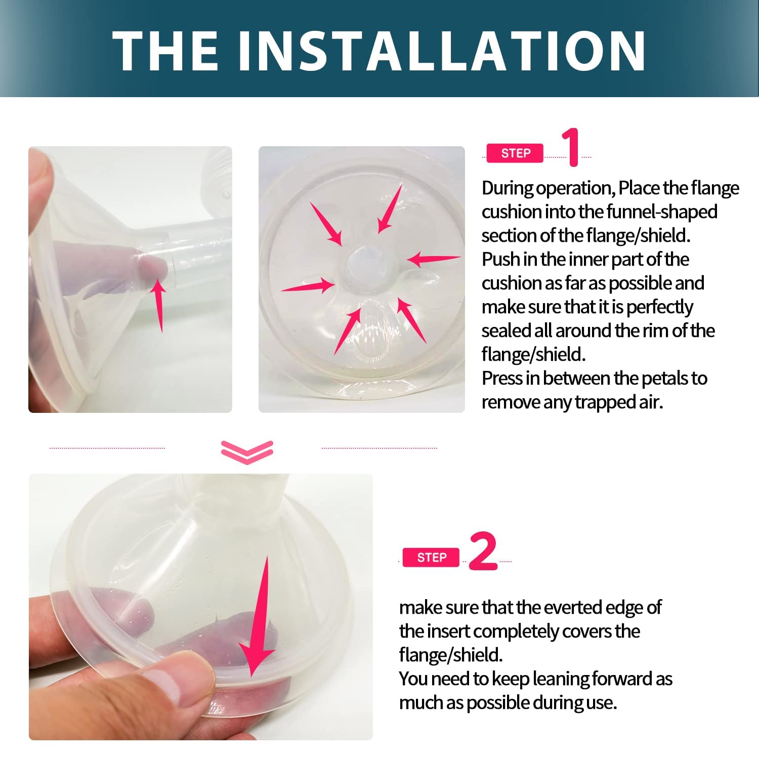 13mm/15mm/17mm/19mm/21mm Flange Cushions Compatible with Spectra/BabyBuddha 24mm Shields/Flanges Replace Flange Inserts Compatible with Spectra Breastpump Parts Reduce Nipple tunnle Multiple Sizes