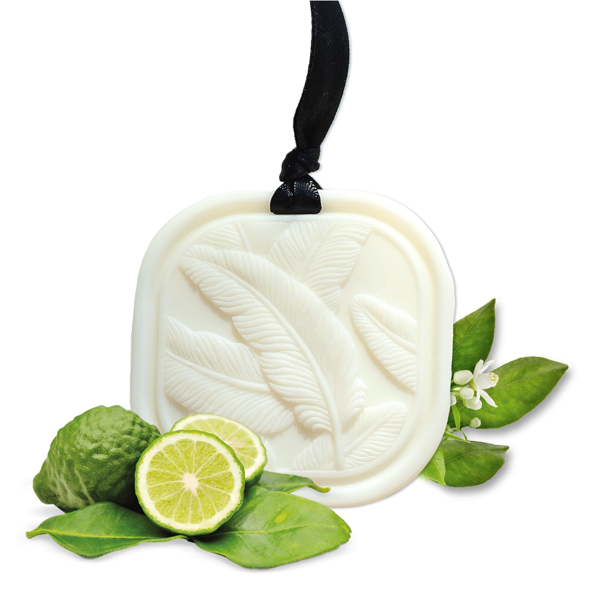 Solid Scented Wax Sachet – Wardrobe Freshener Bergamot & Cashmere | Long-Lasting Air Freshener for Closet, Drawer & Home | Natural Rapeseed Wax – 34g