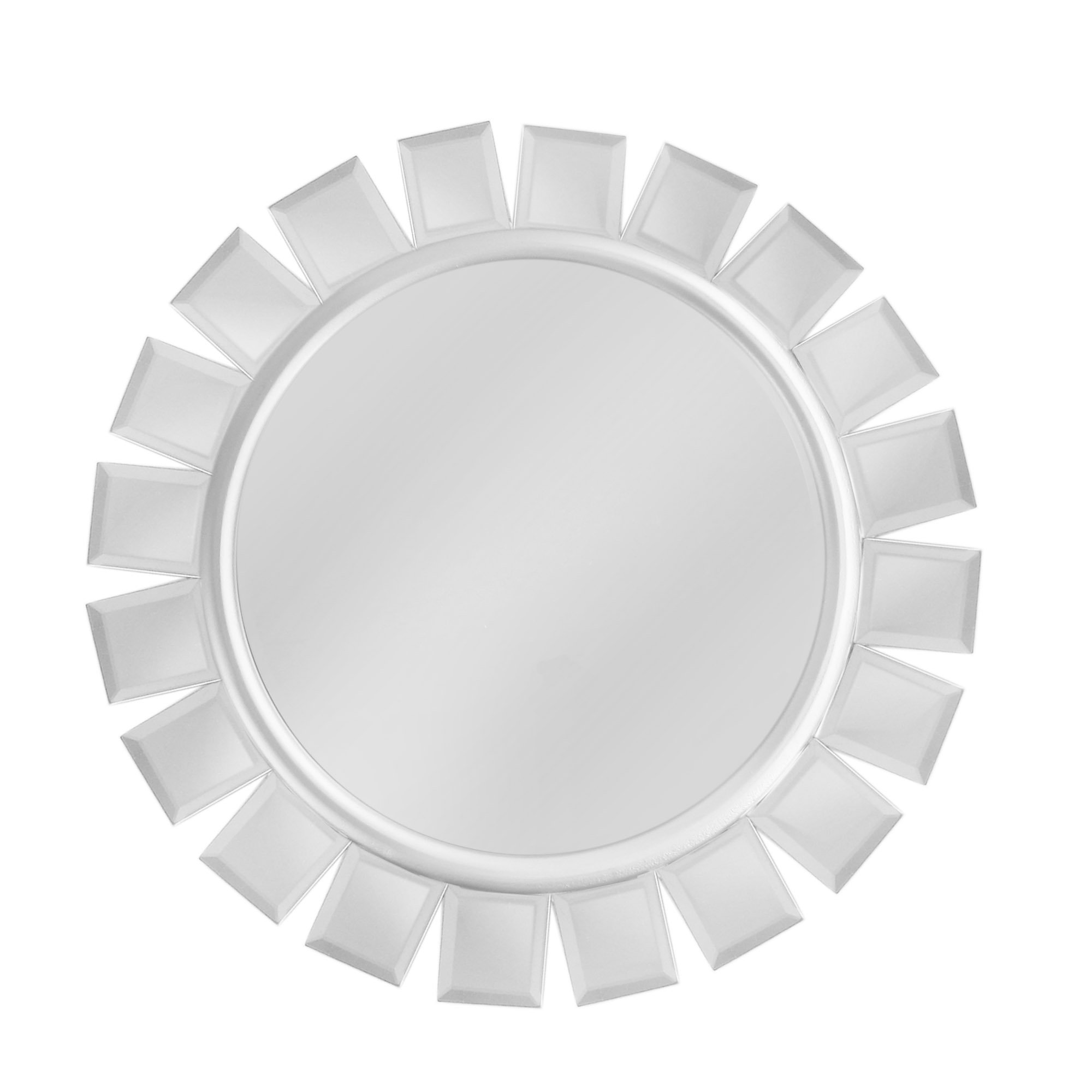 ChargeIt by Jay Mirror Charger Plate, Silver