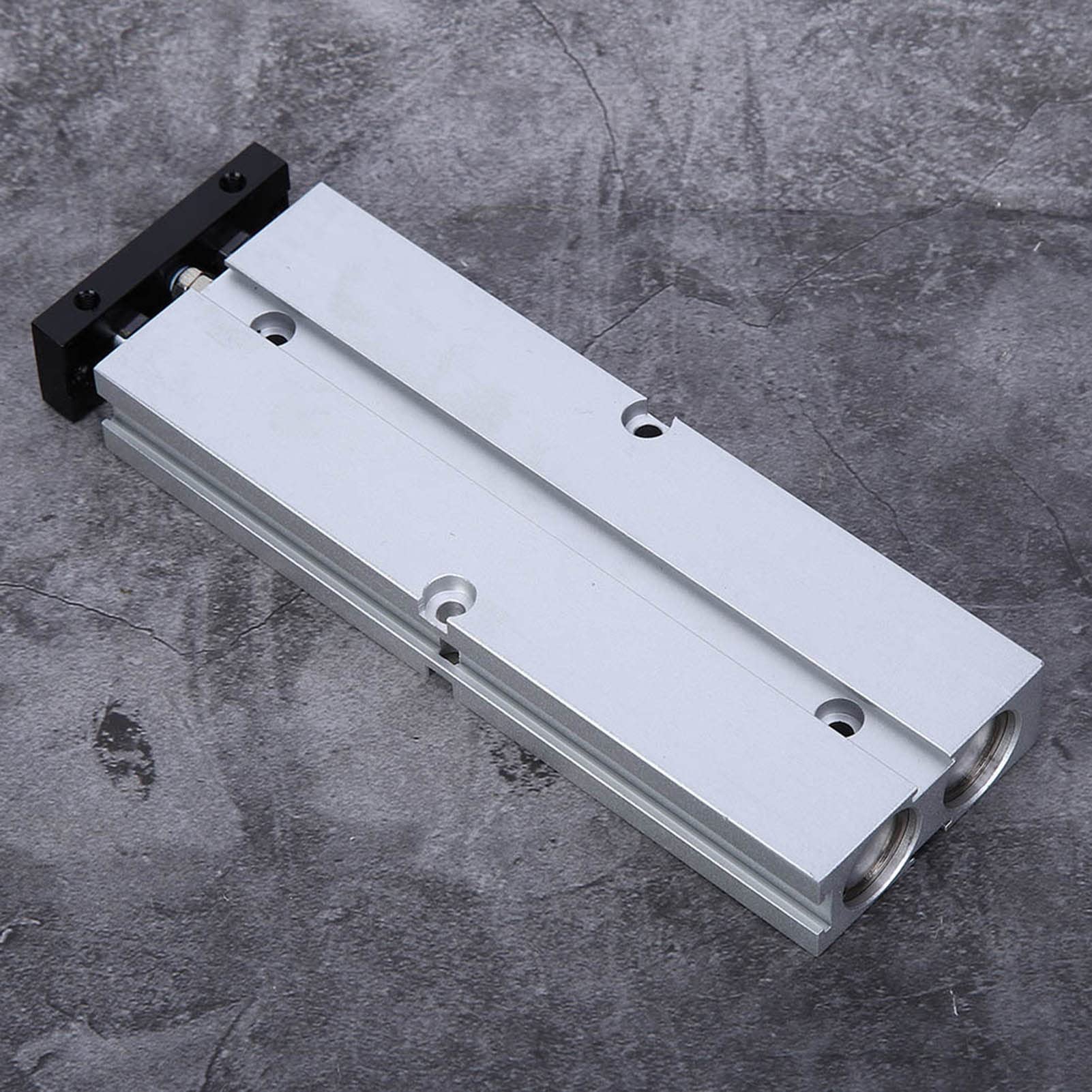 Vérin Cylindre pneumatique à double effet de l'alliage d'aluminium TN16 0.1-0.9MPa 10-200mm cylindre d'air(TN16X200-S)