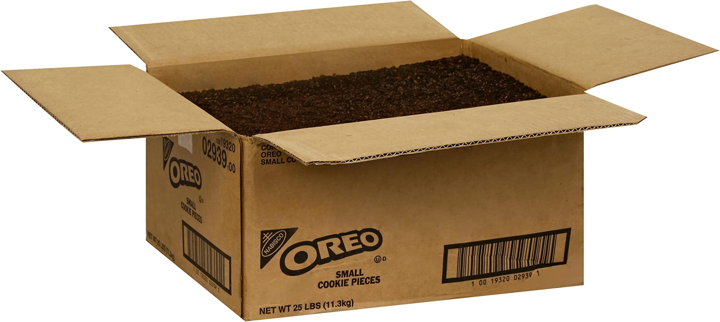 Chocolate Sandwich Cookies Small Cookie Pieces, 25 lb Box