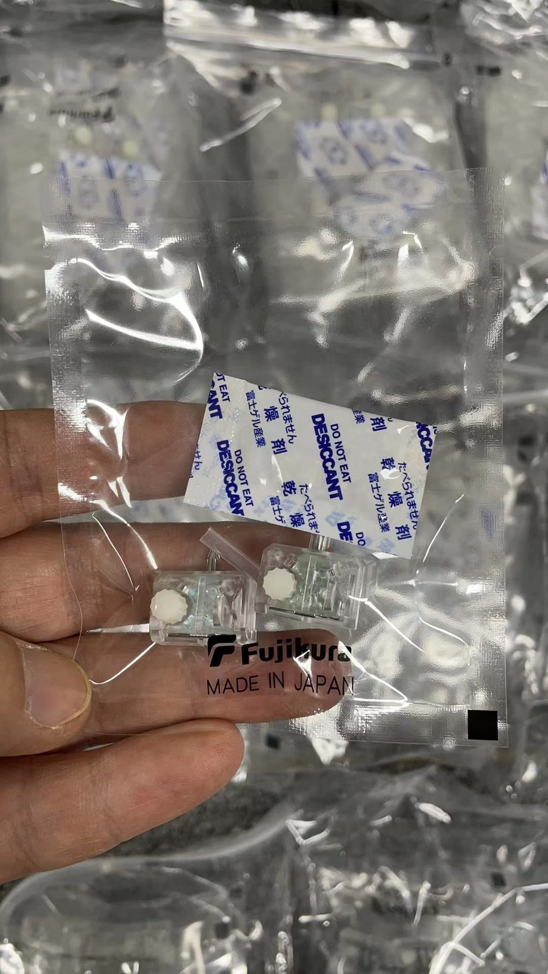2 pares de electrodos de fibra óptica original Fujikura ELCT2-16B para empalmador de fusión FSM-90S FSM-88S FSM-88R FSM-90R FSM-41S FSM-38S FSM-28S