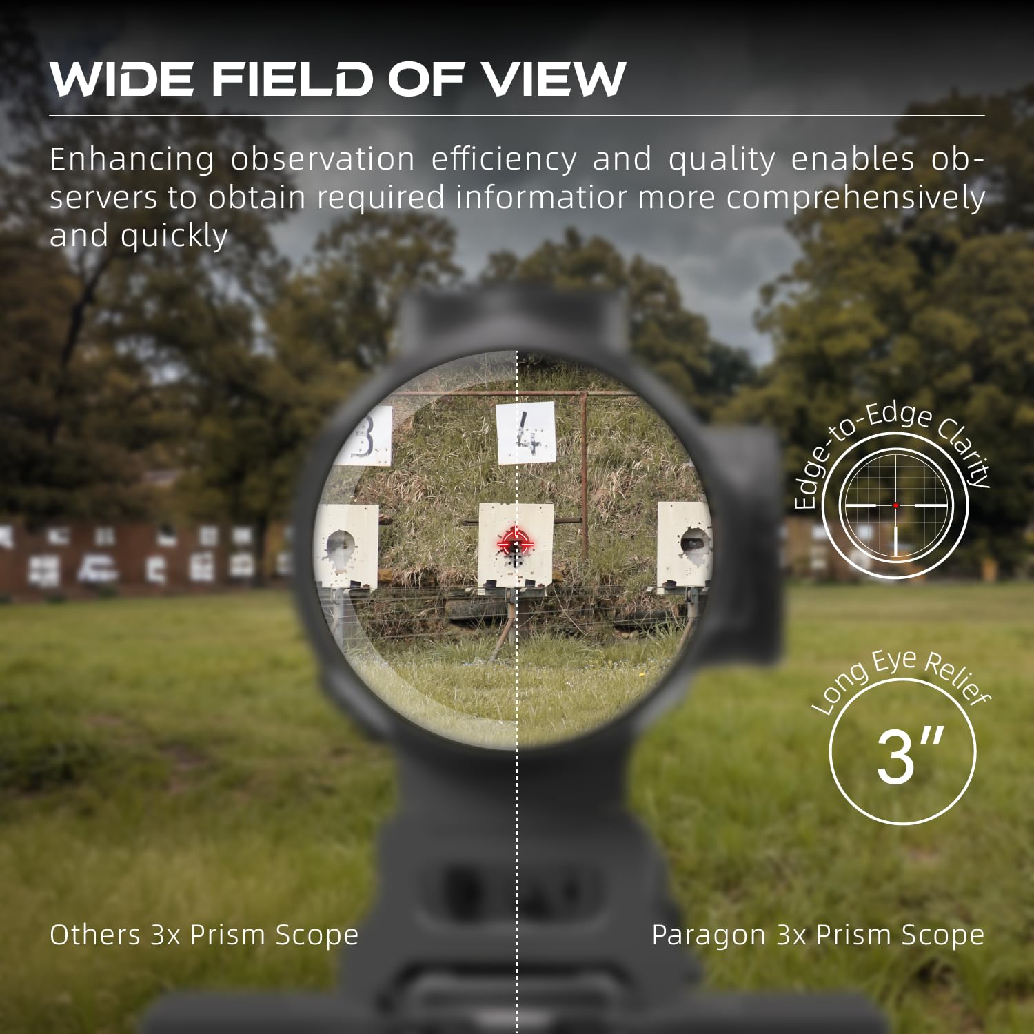 Amazon.com : Vector Optics Paragon 3x18 Mini Prism BDC Reticle