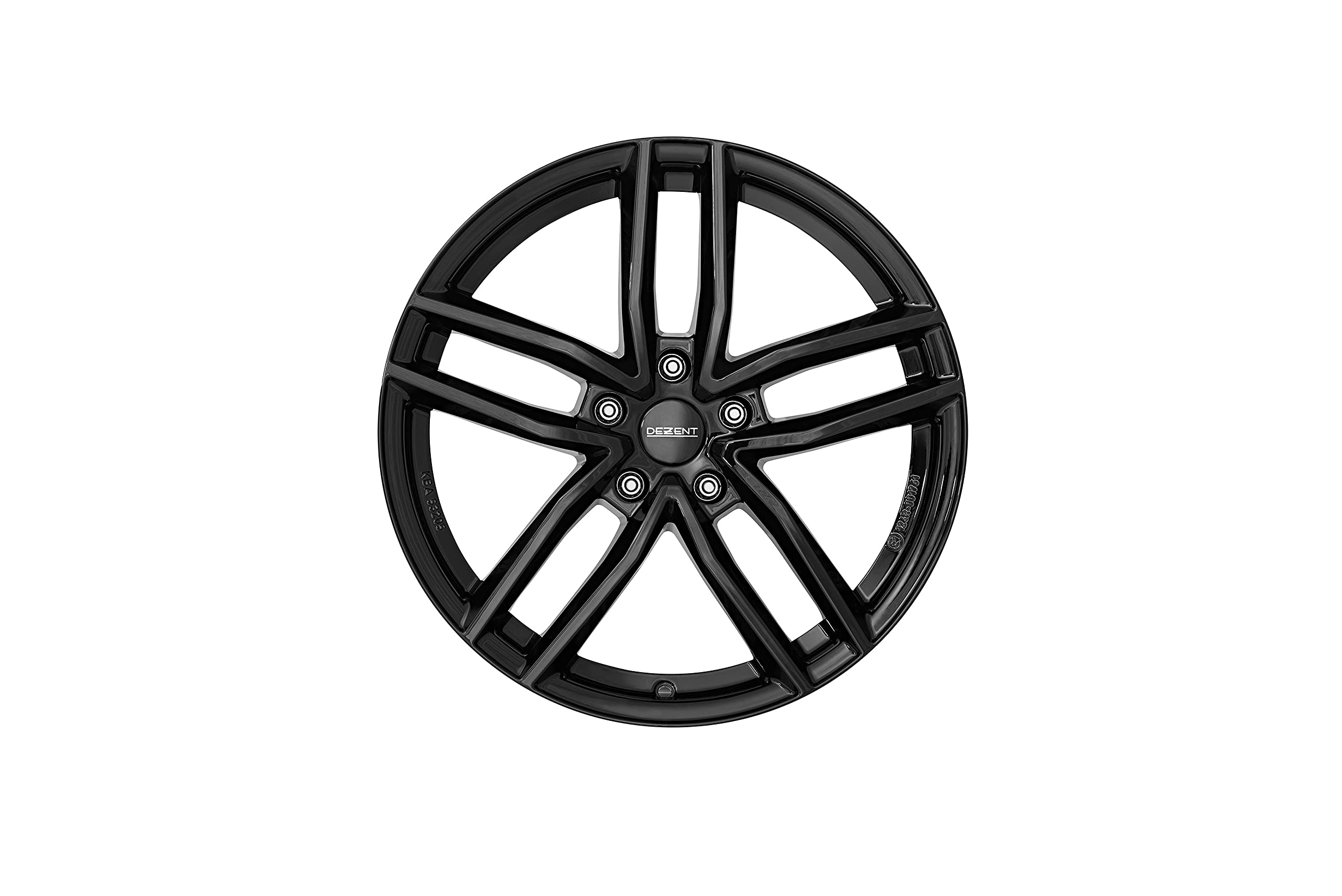 ALUFELGE DEZENT TR black 7.5x18 5x108 ET 48 Black