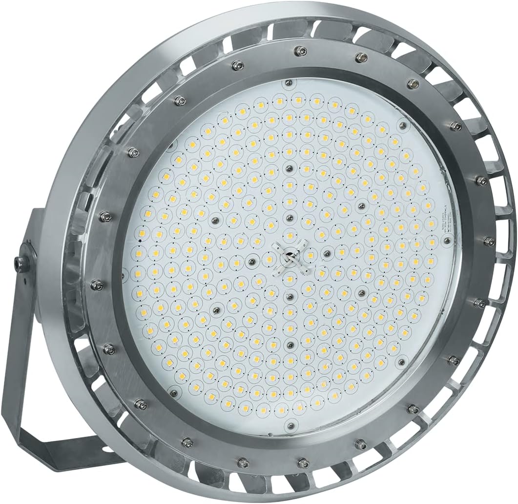 LED Explosion Proof Light UL844 Certified 200W 27000LM(800W HPS Eqv.), Class I Division II Hazardous Locations Luminaires High Bay Lighting for Oilfield Gas Station 100-277V, IP66 B3 Series