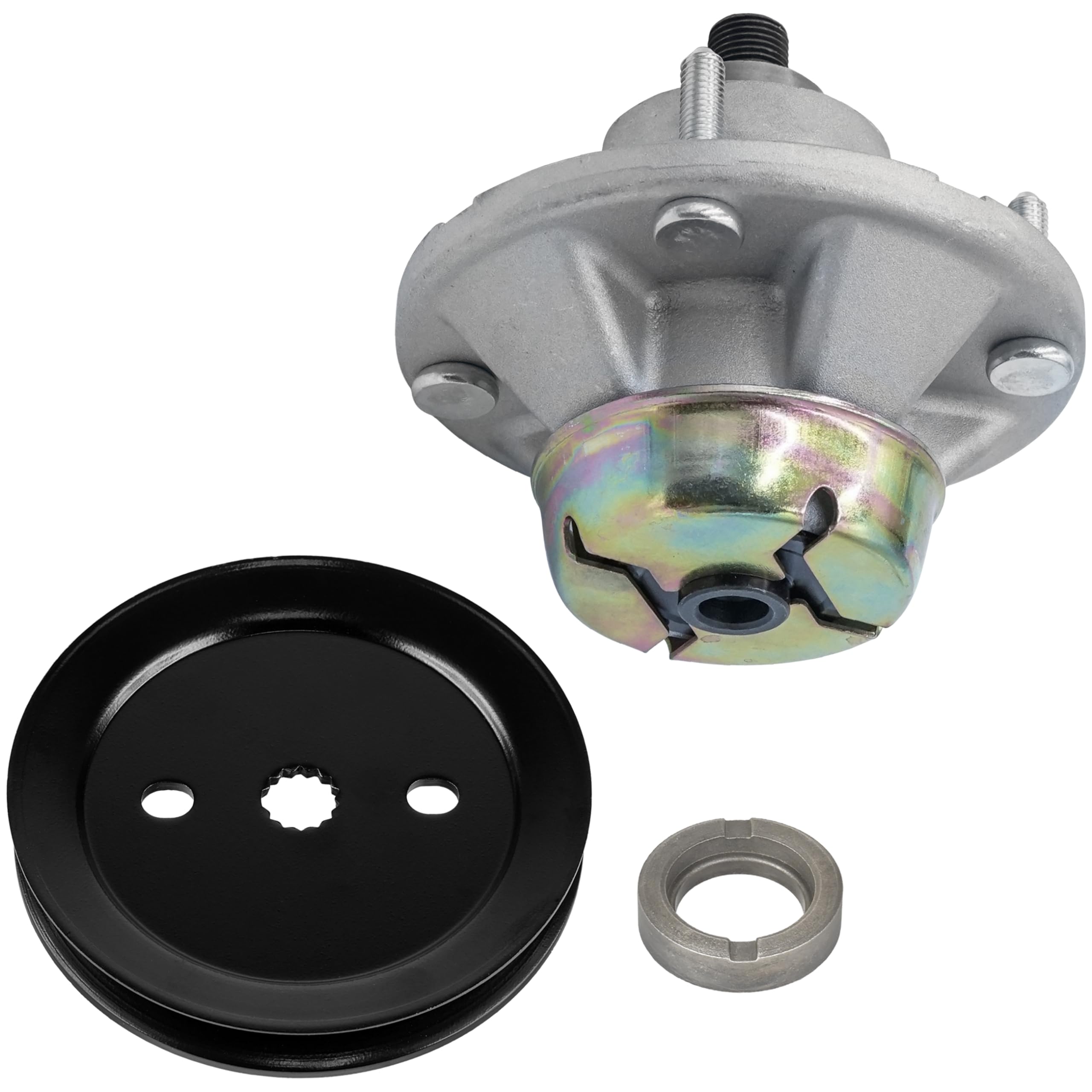 Amazon.com : Caltric Spindle Assembly with Pulley Deck 48