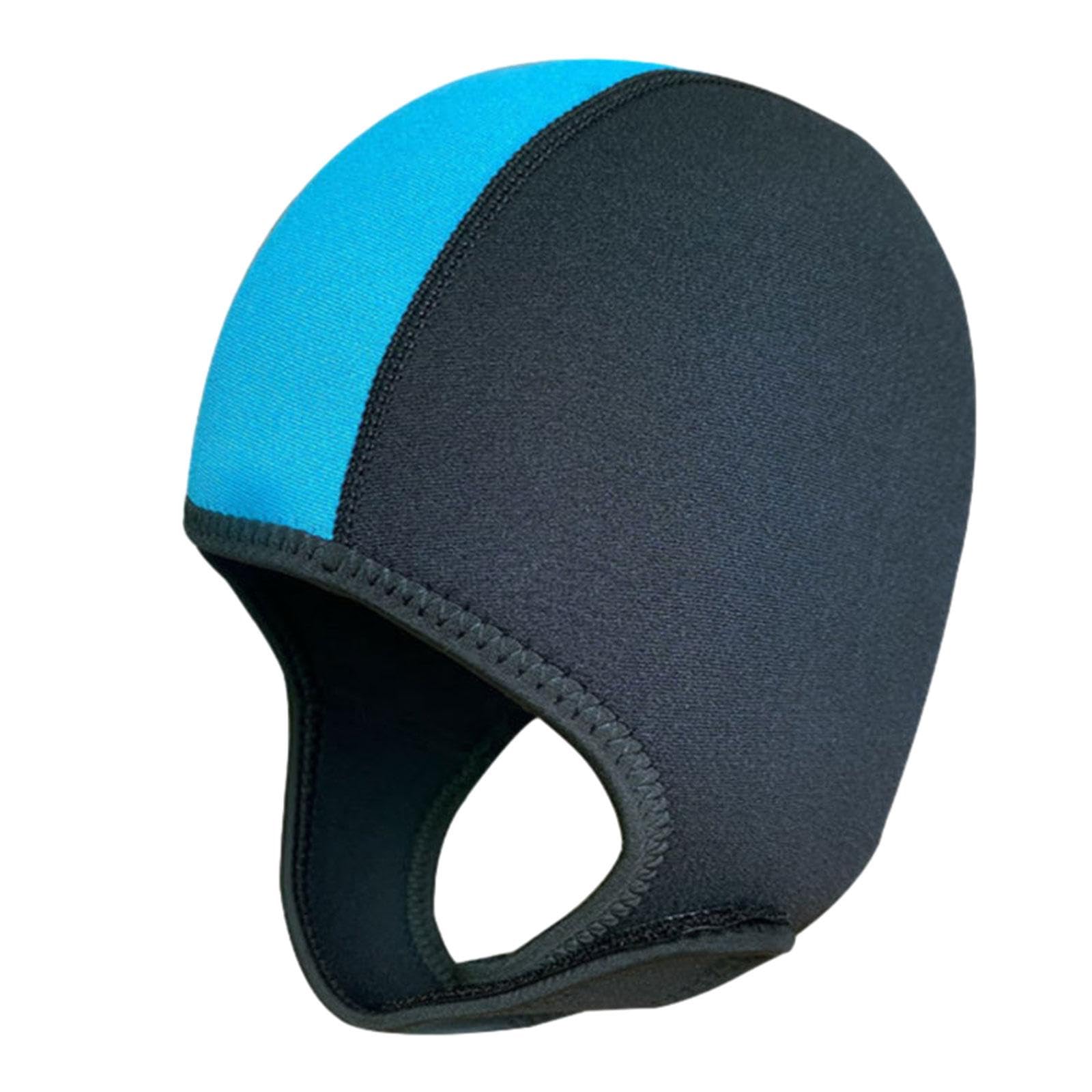 Cagoule de Plongée sous-Marine en Néoprène 3mm pour Hommes et Femmes, avec Mentonnière, Garde Au Chaud, Chapeau de Surf, Chapeau de Bain pour Canoë et