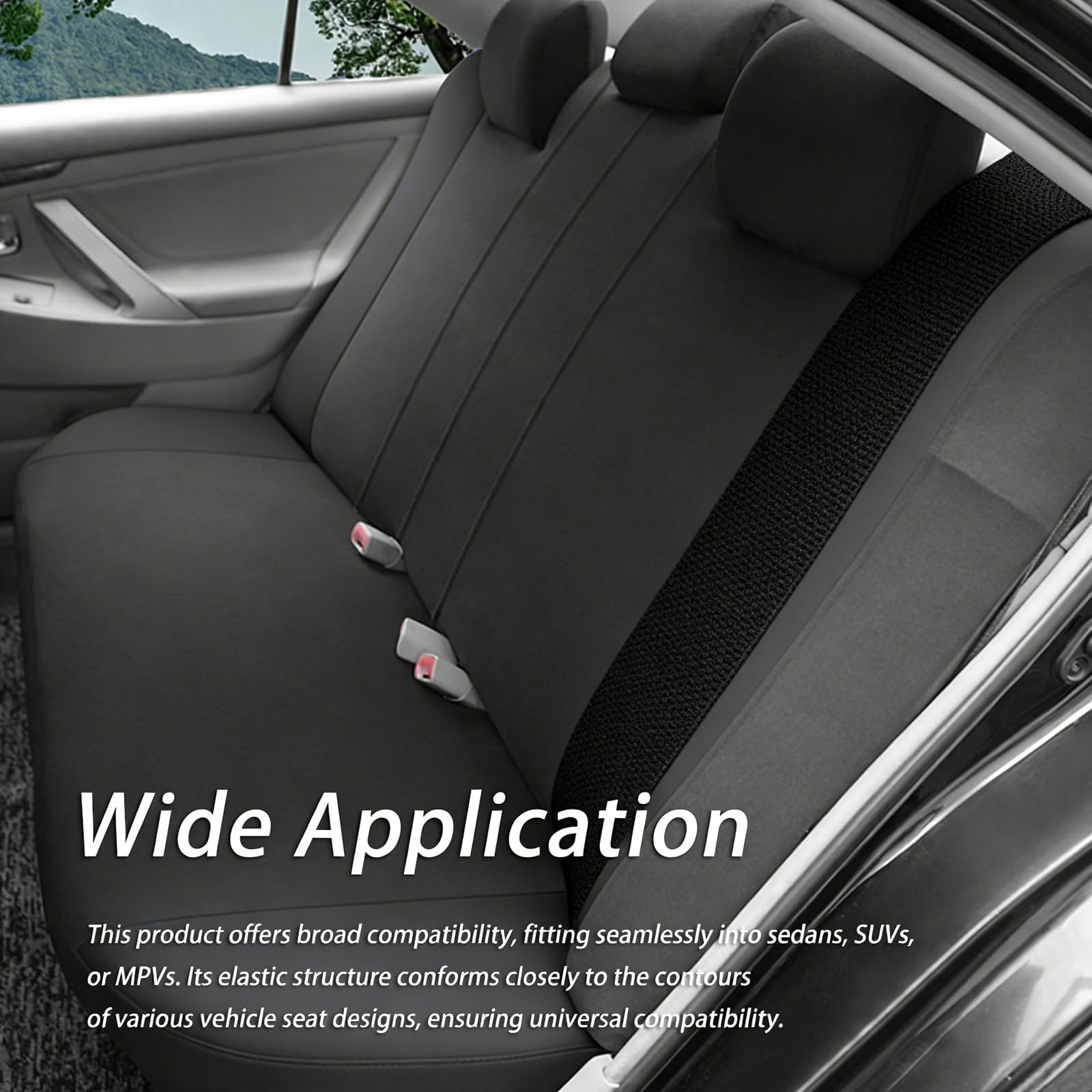 Auto Sitzbezüge Sets für Mazda 5 2008-2013, 5-Sitzer Wasserdicht Komplettset Vorne Hinten, Atmungsaktiv rutschfest Sitzbezüge Auto Schutz,C