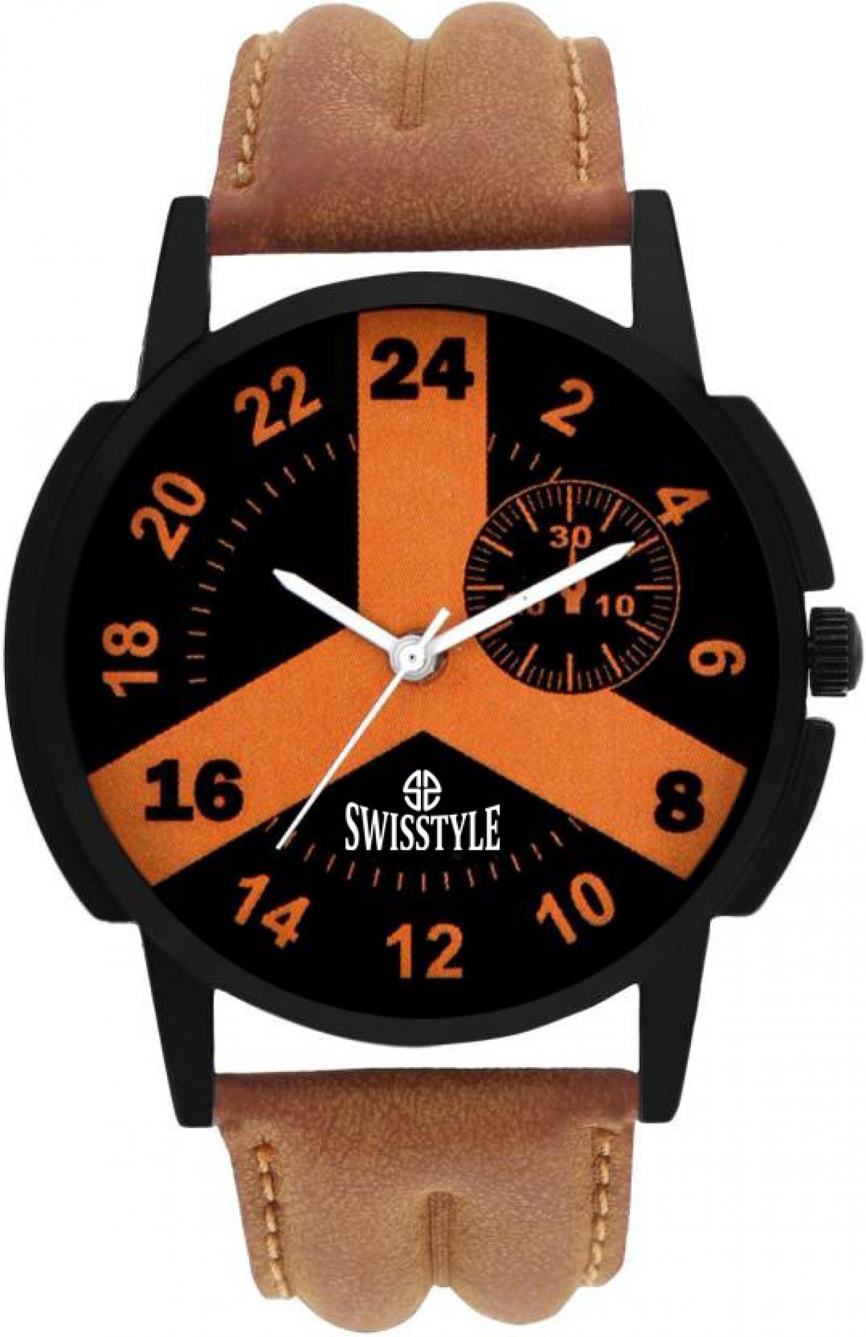 SWISSTYLE SS-GR815BLK-BRW ANALOG WATCH FOR MEN (B01MS3NXG4) Amazon Price History, Amazon Price Tracker