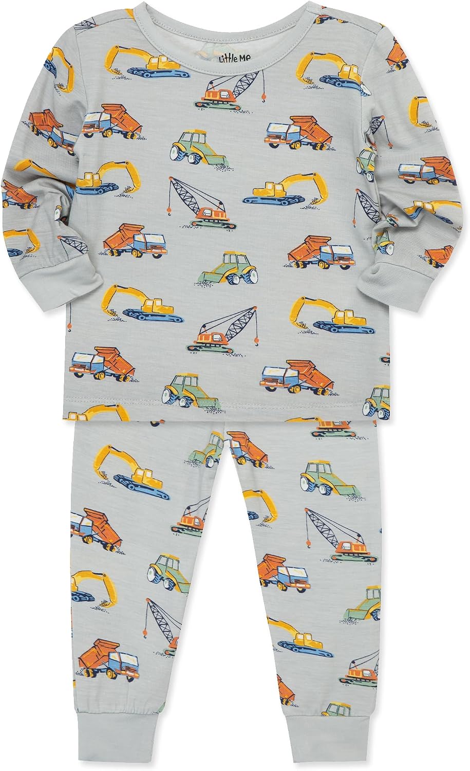 Little Me Clothes for Baby Boys' 2-Pack Bamboo Pajama Set