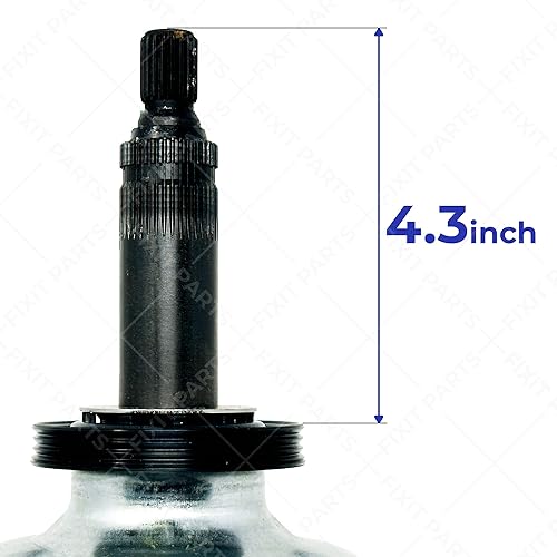 Miniatura 4 de W11454734 Caja de engranajes de arandela reemplaza AP6993915, W11035751, W10771760, W10006481, W10870913 (transmisión) funciona con los siguientes