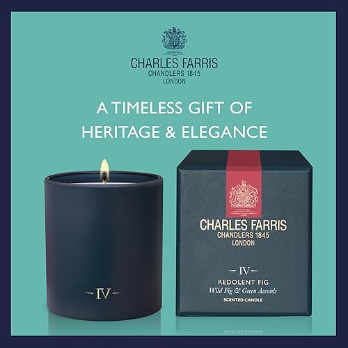 Vista 16 de Charles Farris Vela perfumada de lujo – 1 mecha, vertida a mano, larga duración, combustión limpia, 7.5 onzas, quema hasta 50 horas, fabricada