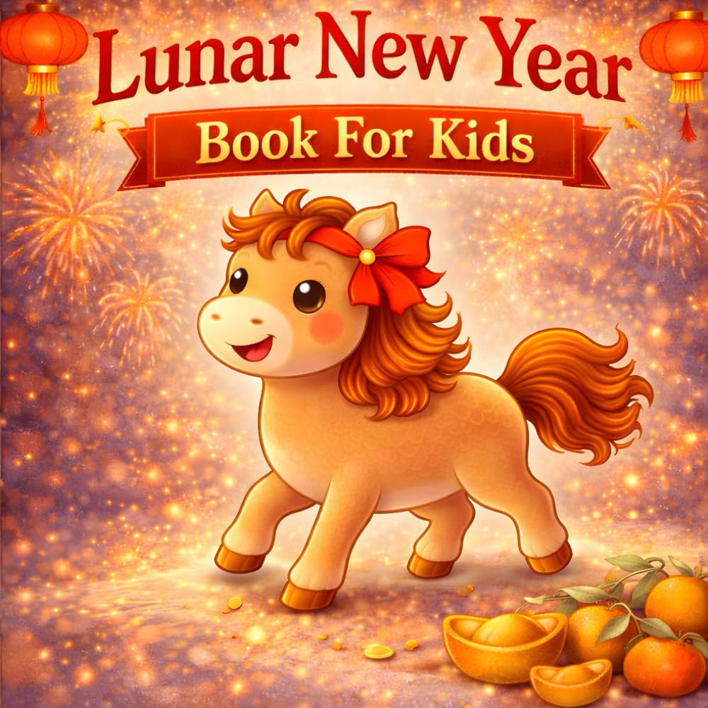 Lunar New Year Book For Kids: Year Of The Horse Children's Book