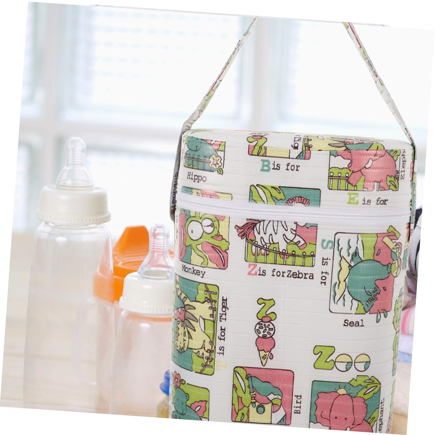 Bolsa Aislante para Botellas De Leche Portátil y Práctica para Bebés para Viajes Aire Mantiene La Temperatura para Nuevos Padres