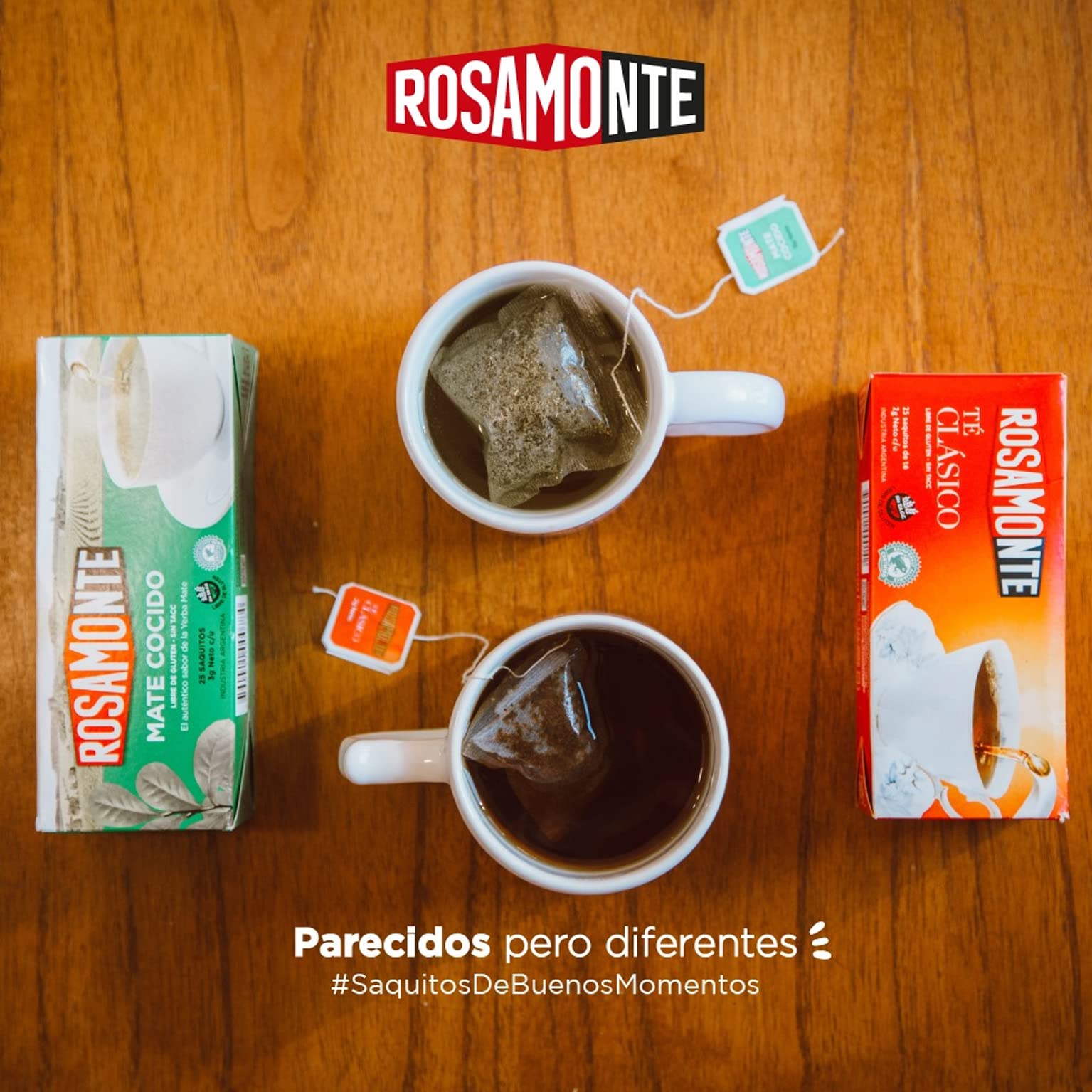 Rosamonte Yerba Mate Tradicional en sobres de 150g - El tiempo de maduración es de 12 meses