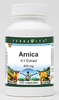 Amazon.com: Arnica 4:1-450 mg (100 Capsules, ZIN: 518997) - 3 Pack