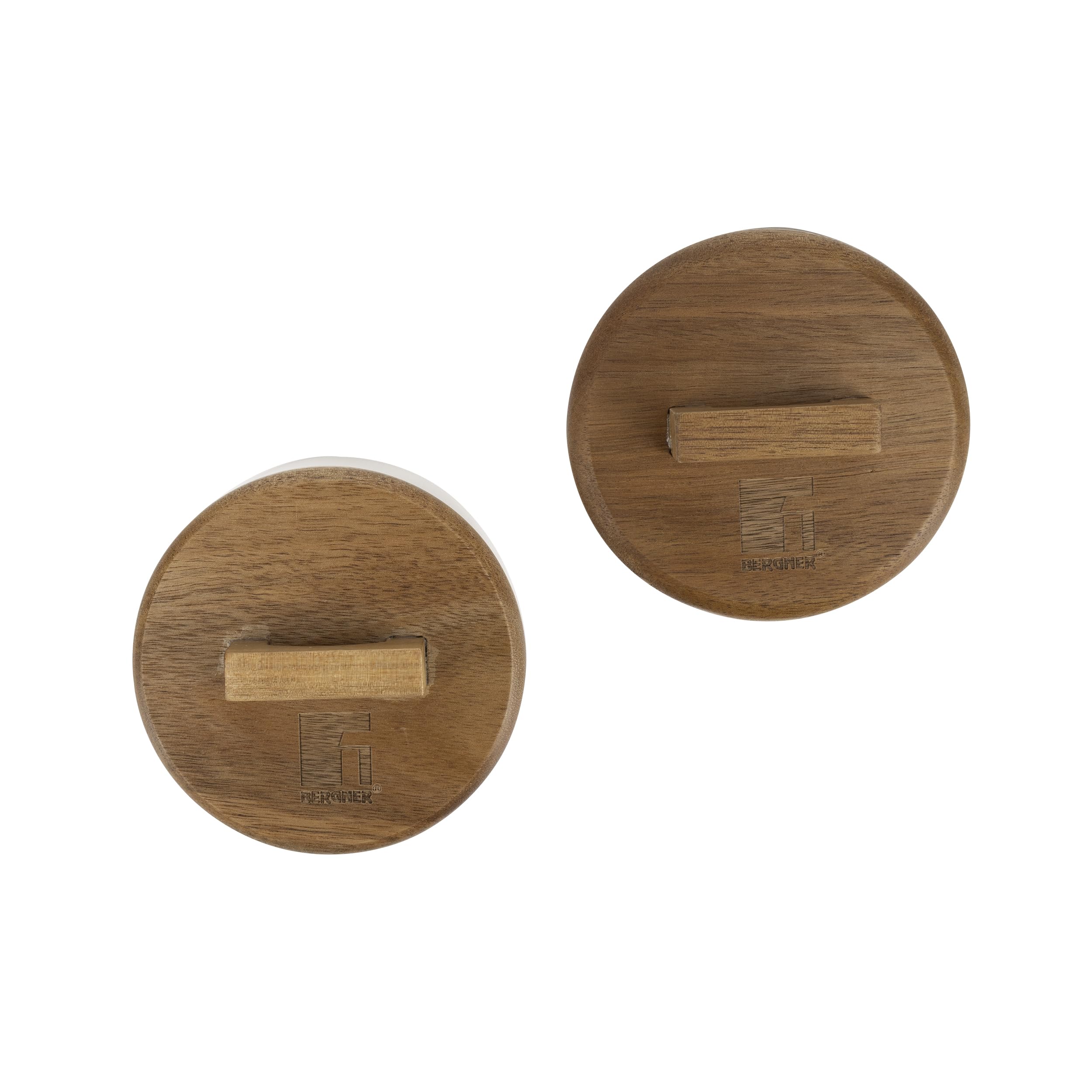 Bergner Coffee & Tea Lovers - Set of 2 Heavy Duty Airtight Jars, 350 + 500 ml, Made from Durable Borosolic, Dishwasher Safe, BPA Free