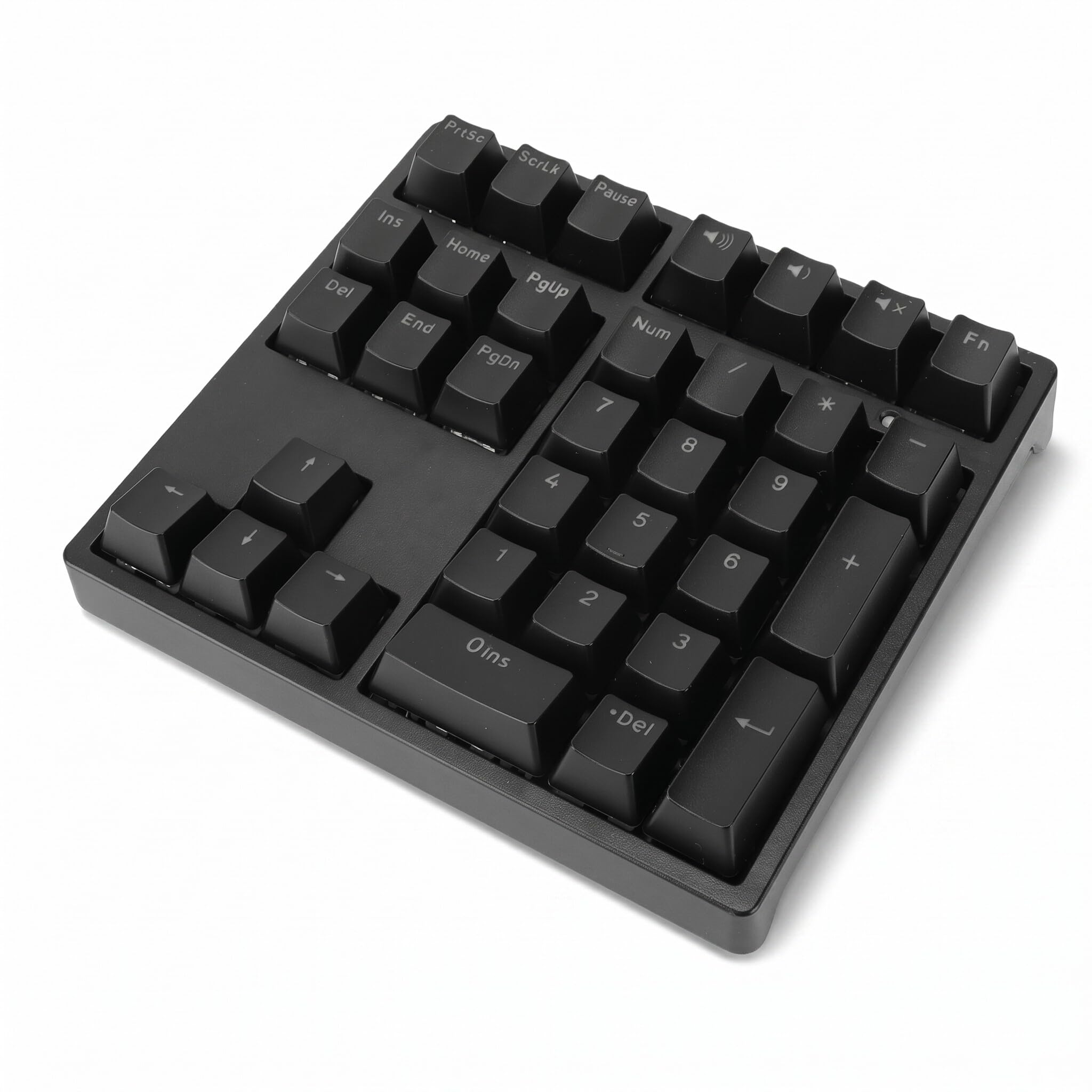 Zunate Pavé Numérique Mécanique Filaire 34 Touches, Clavier Numérique Externe USB C avec Rétroéclairage RVB, Prend en Charge Les Touches Directionnelles, de Raccourci et Les Chiffres (Black)